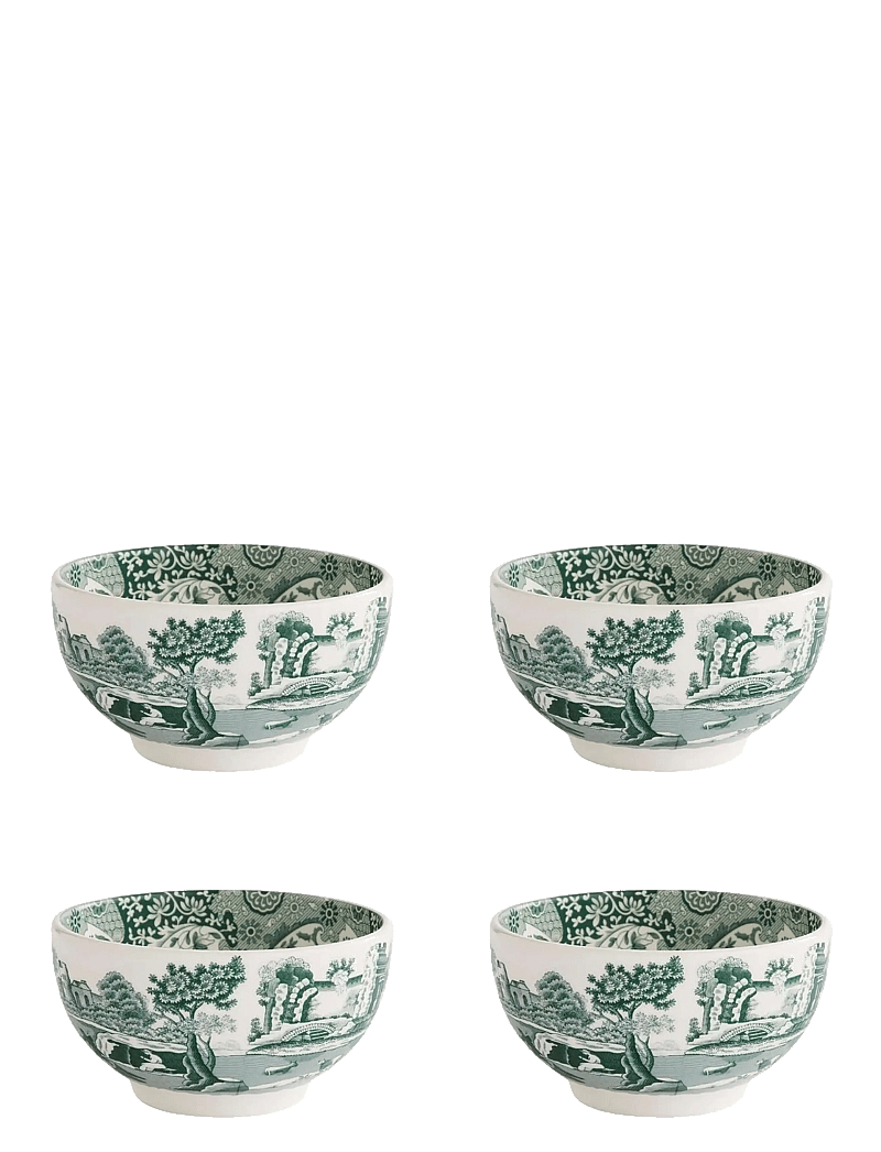 Spode - Heritage Green Italian Dip Bowl 4-pack - serveerimisnõud - green / white - 1