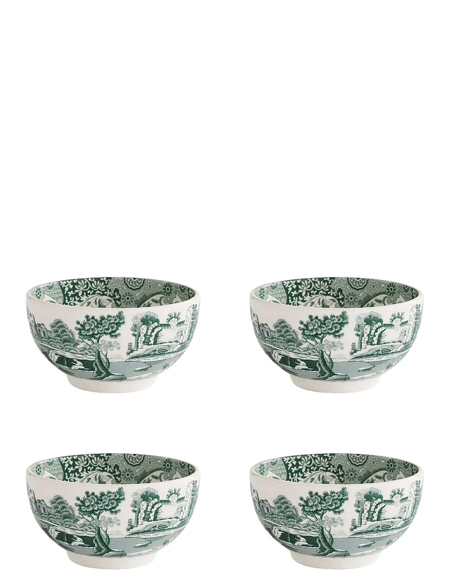 Spode - Heritage Green Italian Dip Bowl 4-pack - servierschalen - green / white - 1