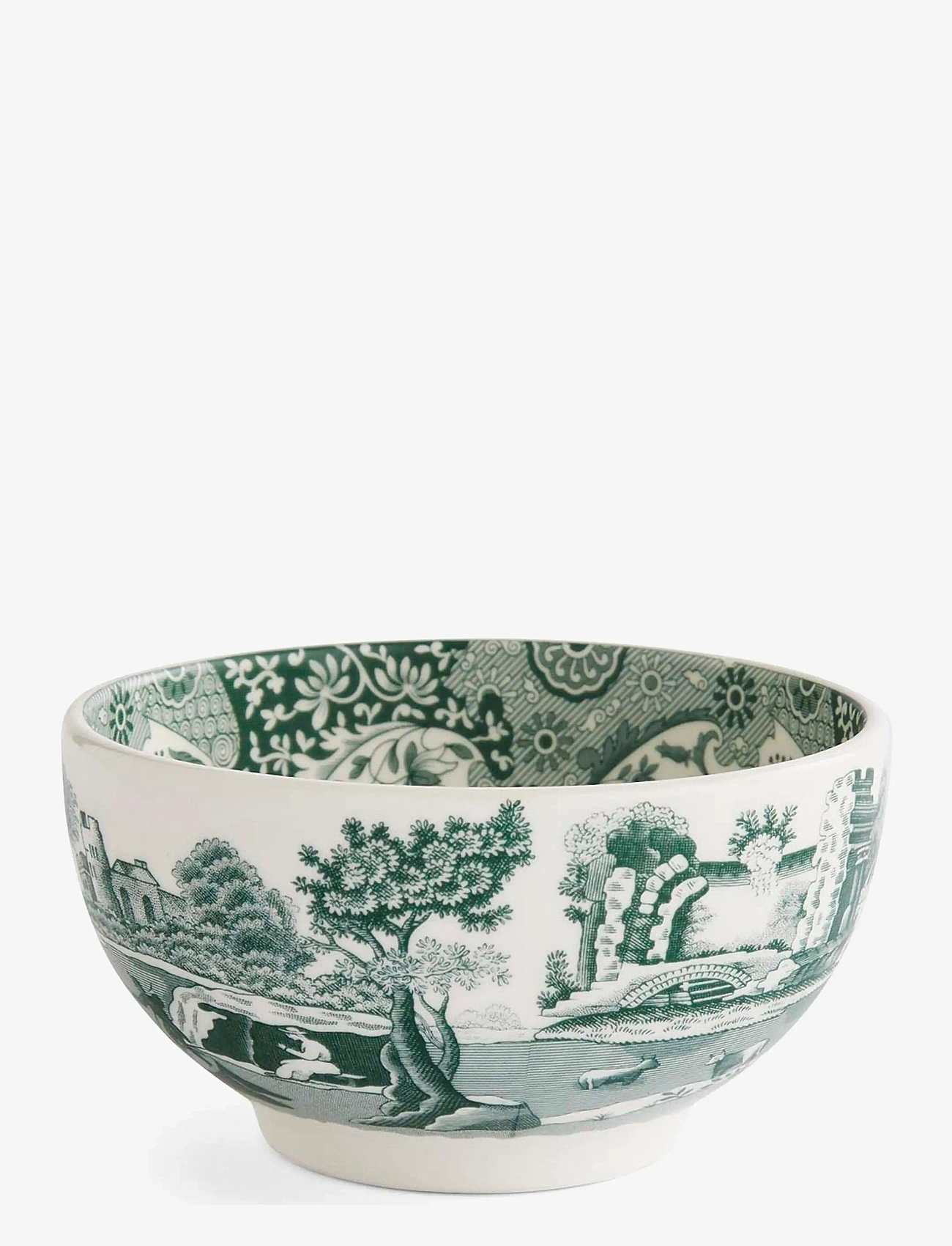 Spode - Heritage Green Italian Dip Bowl 4-pack - serveringsskåle - green / white - 3