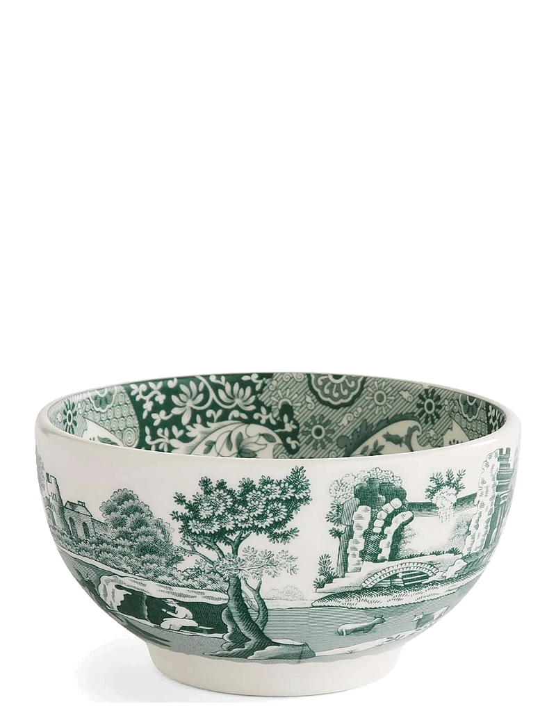 Spode - Heritage Green Italian Dip Bowl 4-pack - serveerimisnõud - green / white - 3