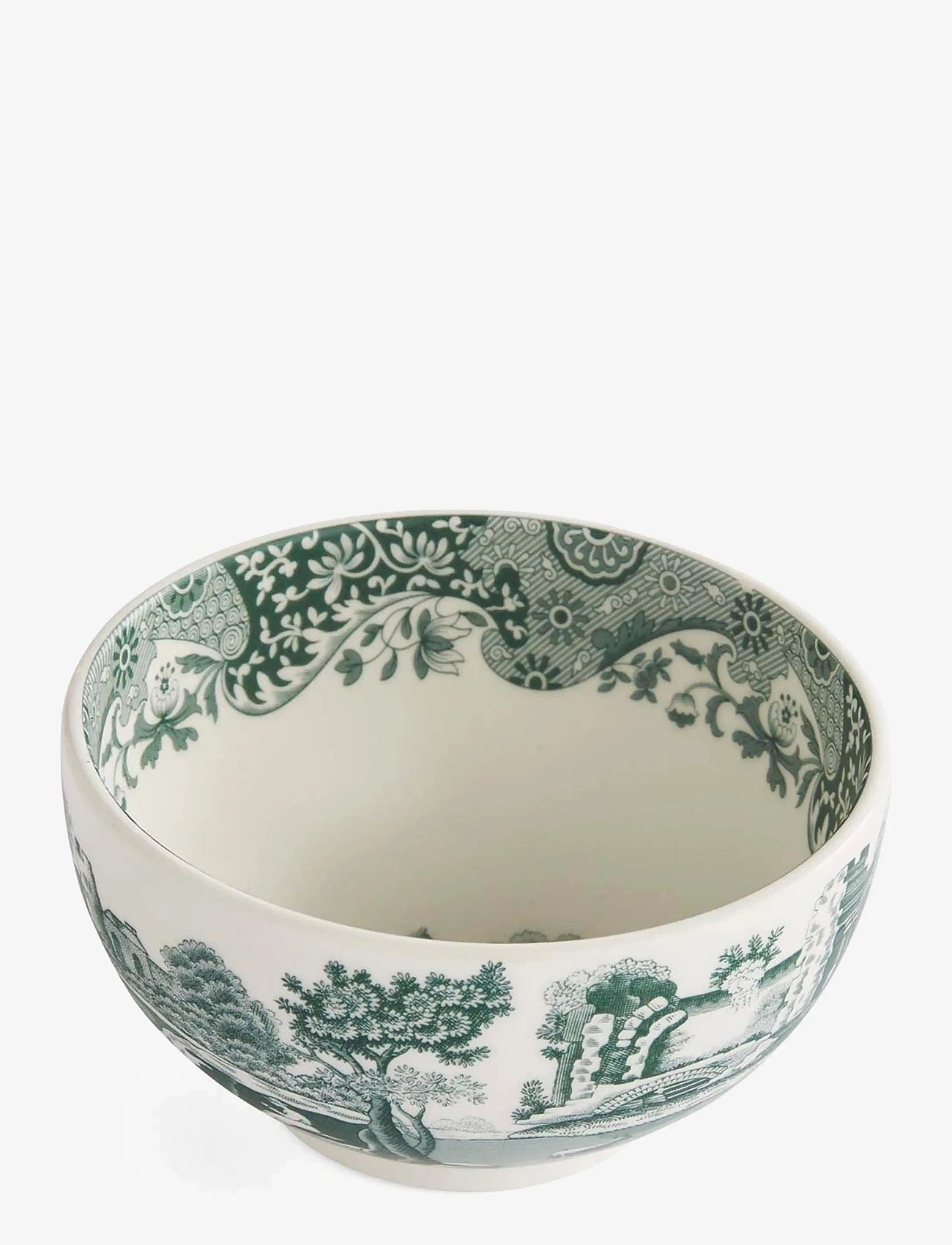 Spode - Heritage Green Italian Dip Bowl 4-pack - serveringsskåle - green / white - 5