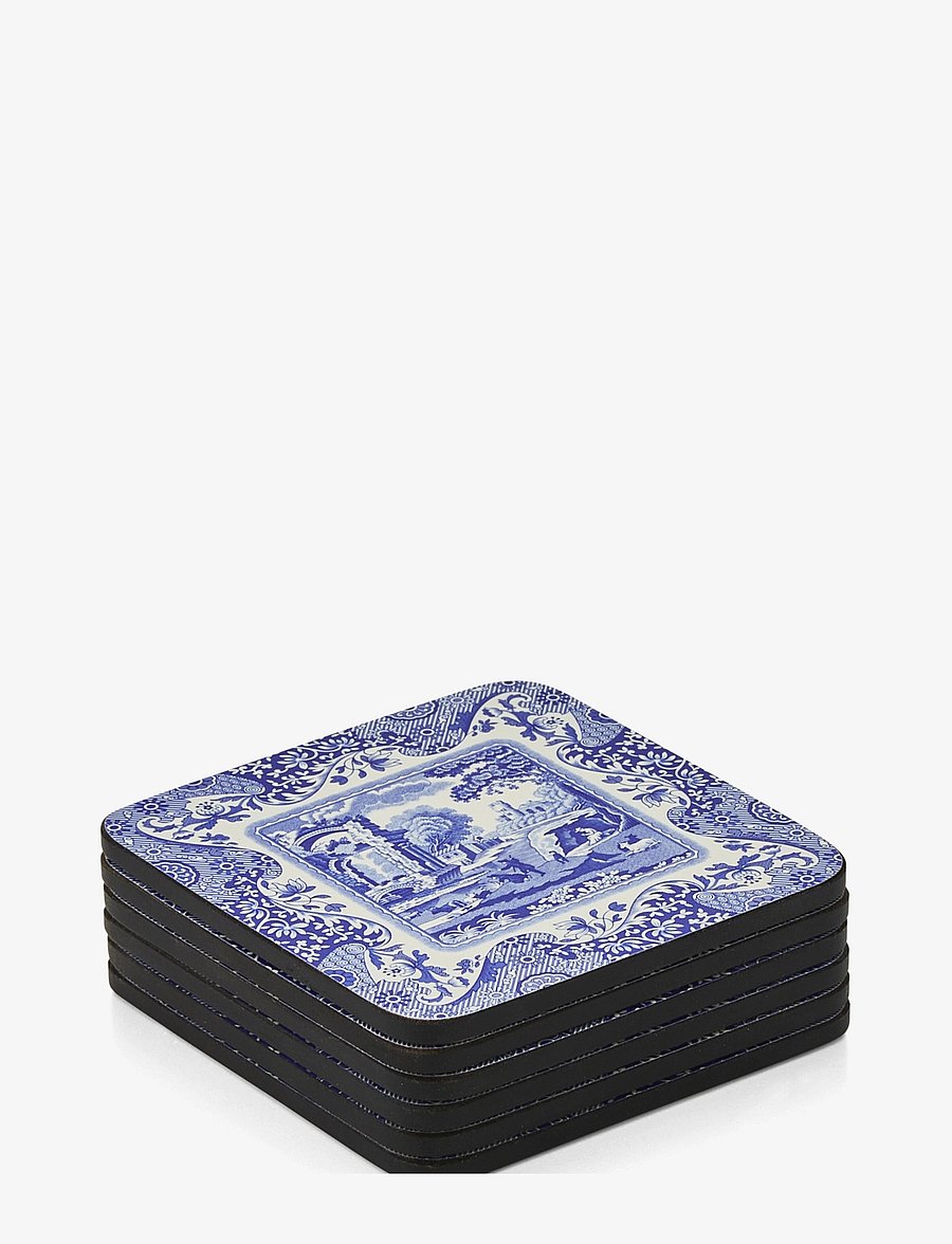 Spode - Blue Italian Blue Italian Coasters - Set of 6 - madalaimad hinnad - blue / white - 1