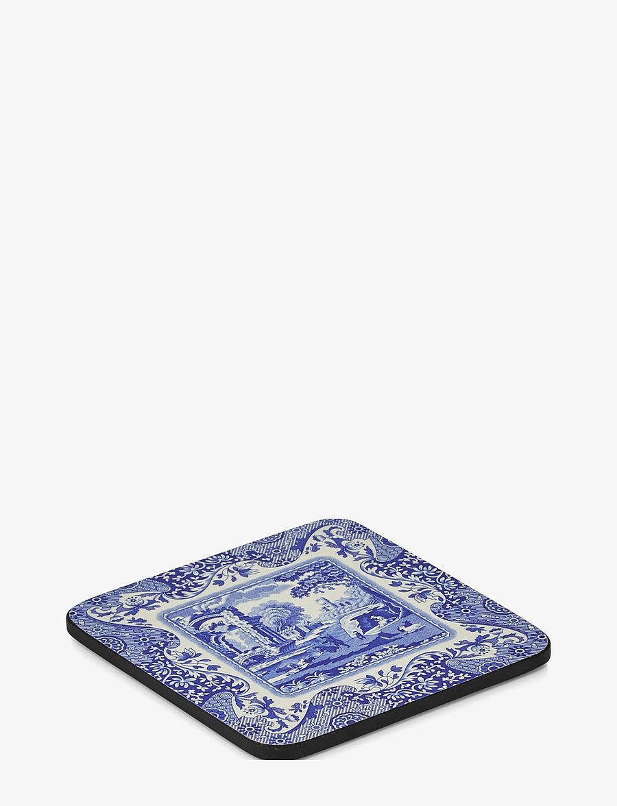 Spode - Blue Italian Blue Italian Coasters - Set of 6 - madalaimad hinnad - blue / white - 3