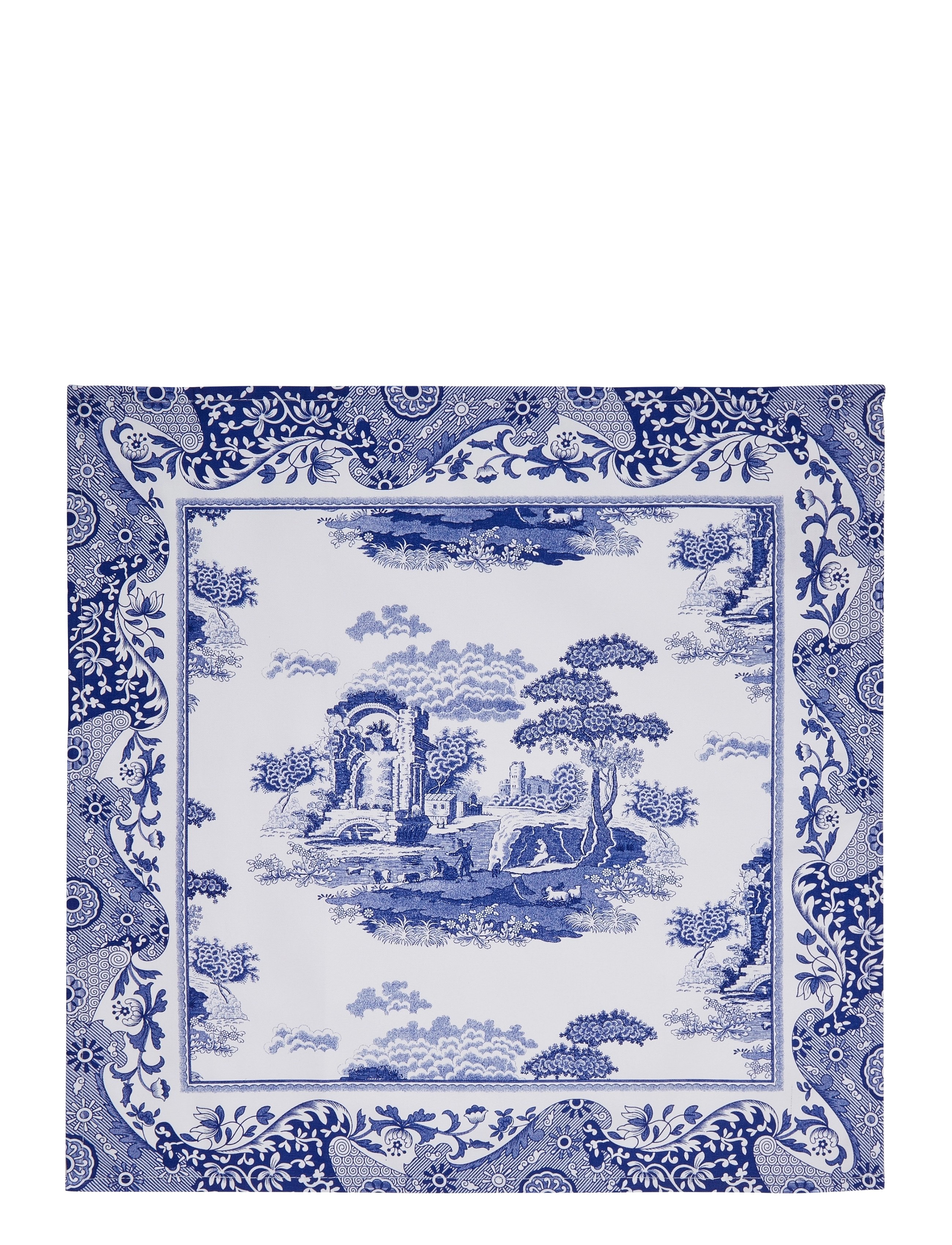 SPODE Blau Italian Napkins - Set Of 4 Blau - 45X45CM - Unisex