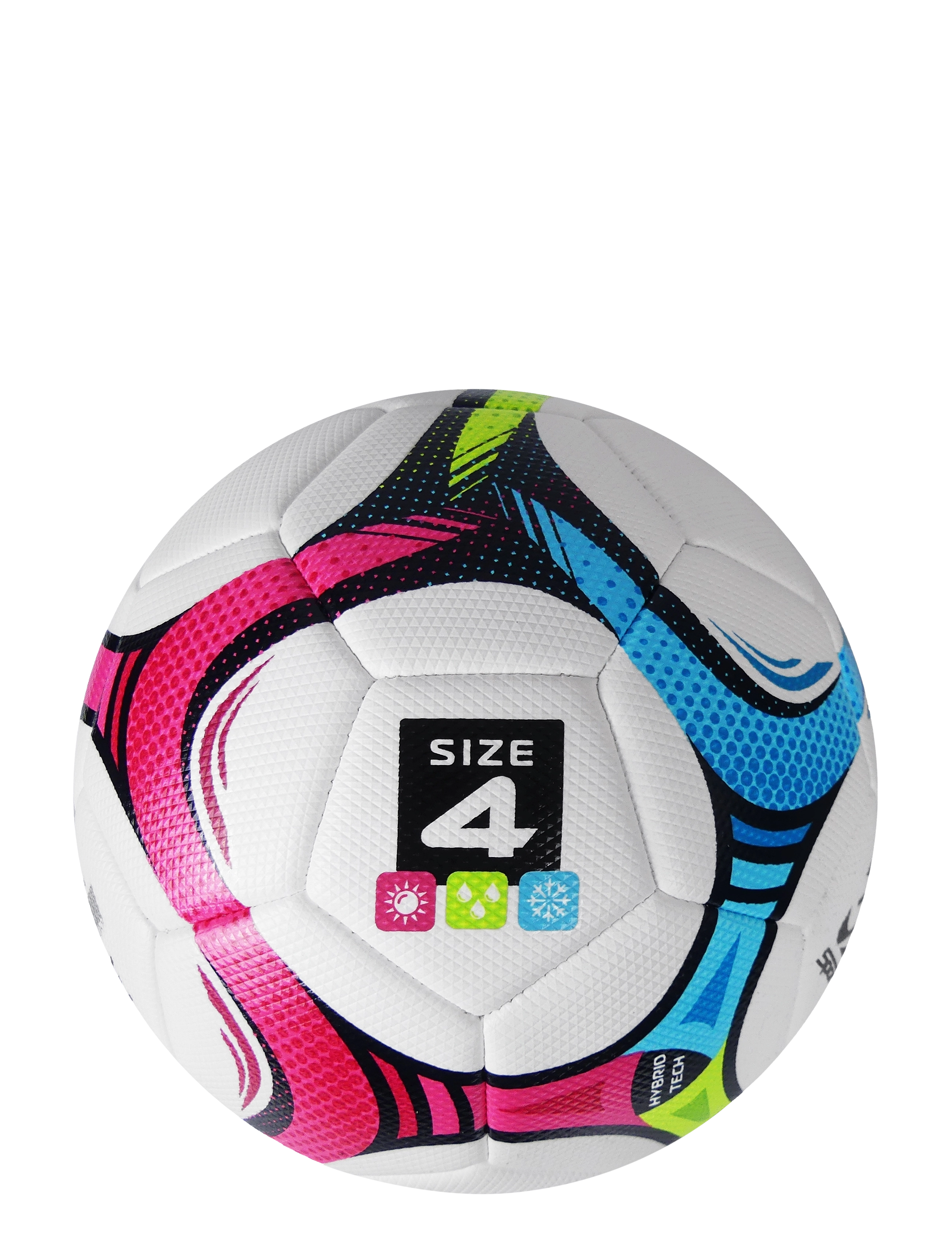 SportMe Football Hybrid Tech Size 4, One Size, Multi/patterned, Fodboldudstyr > Fodbolde, Børn
