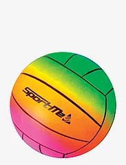 SportMe - Rainbowball 22cm Volleyboll - gode sommertilbud - regnbÅge - 0