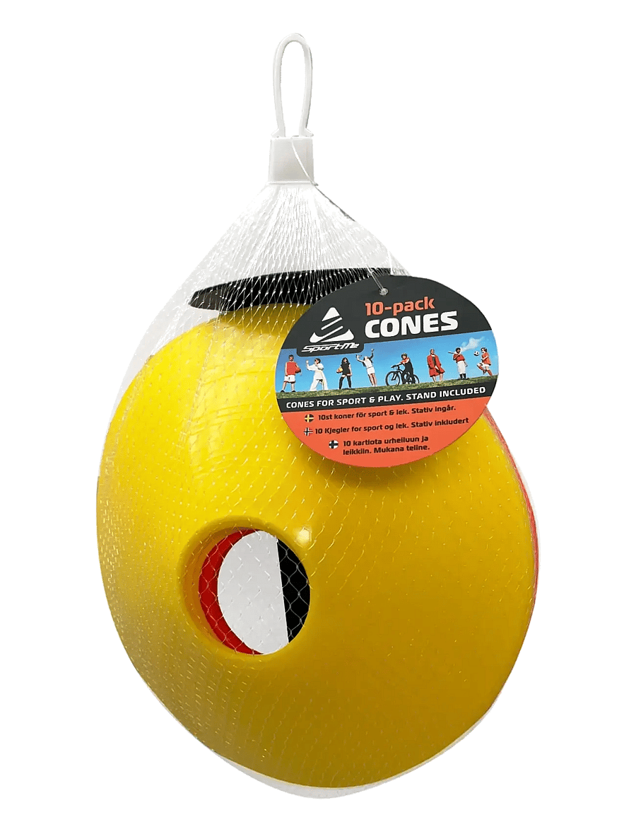 SportMe - Cones 10-p set , orange/yellow - lowest prices - orange/gul - 0