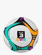 Fotball Hybrid tech size 3 - LILA/ORANGE/TURKOS