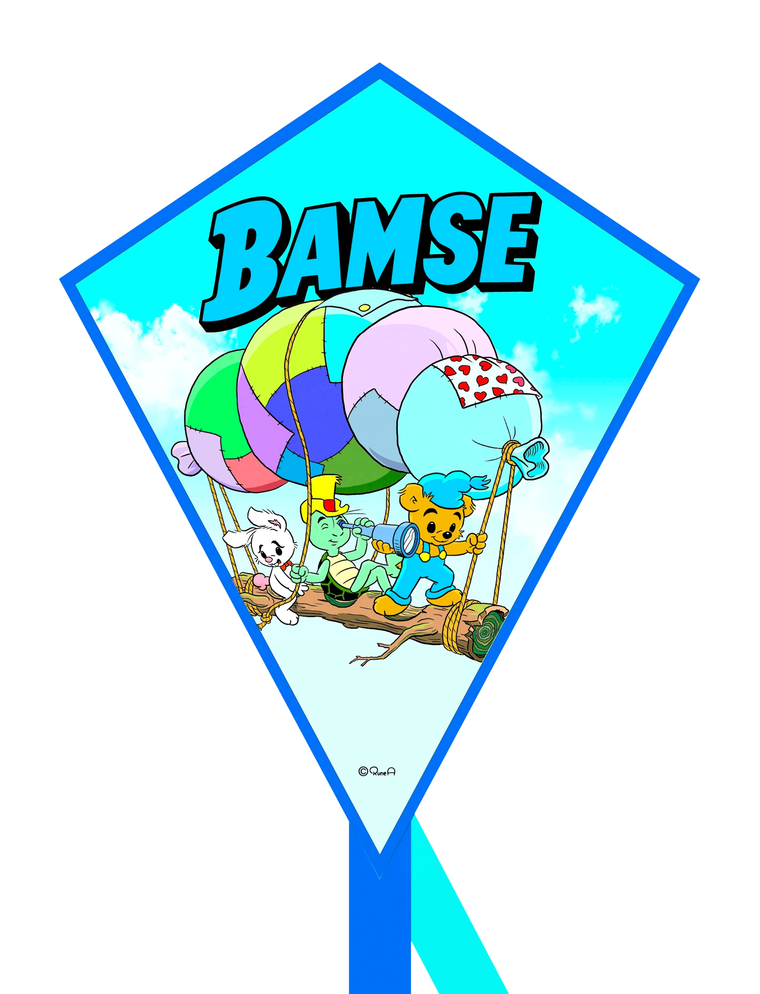 SportMe Drake Bamse på äventyr - App deal - BLÅ / multi
