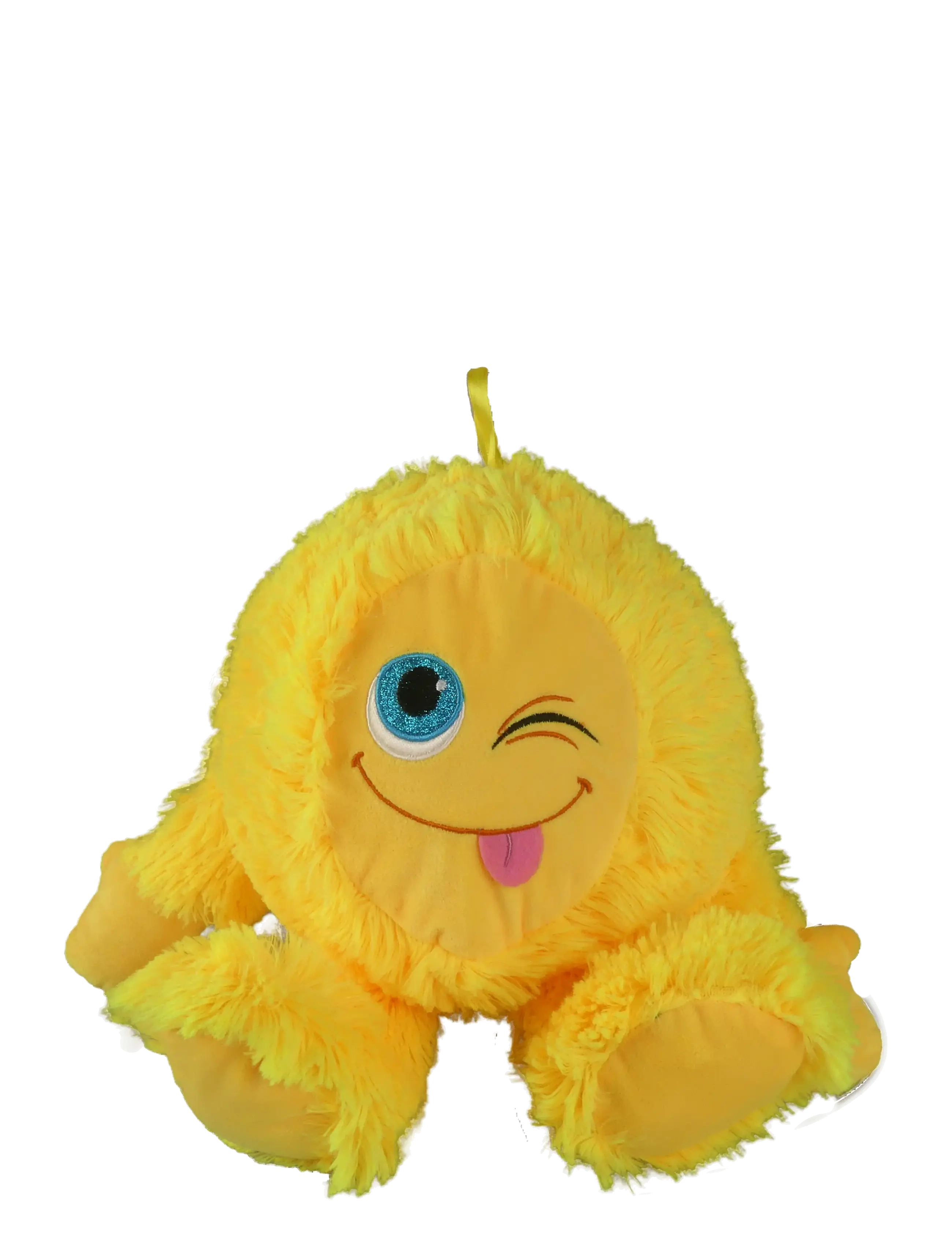 SportMe Fuzzy Monster Lekboll 23, Gul, One Size, Yellow, Soft Legetøj > Stuffed Legetøj, Børn