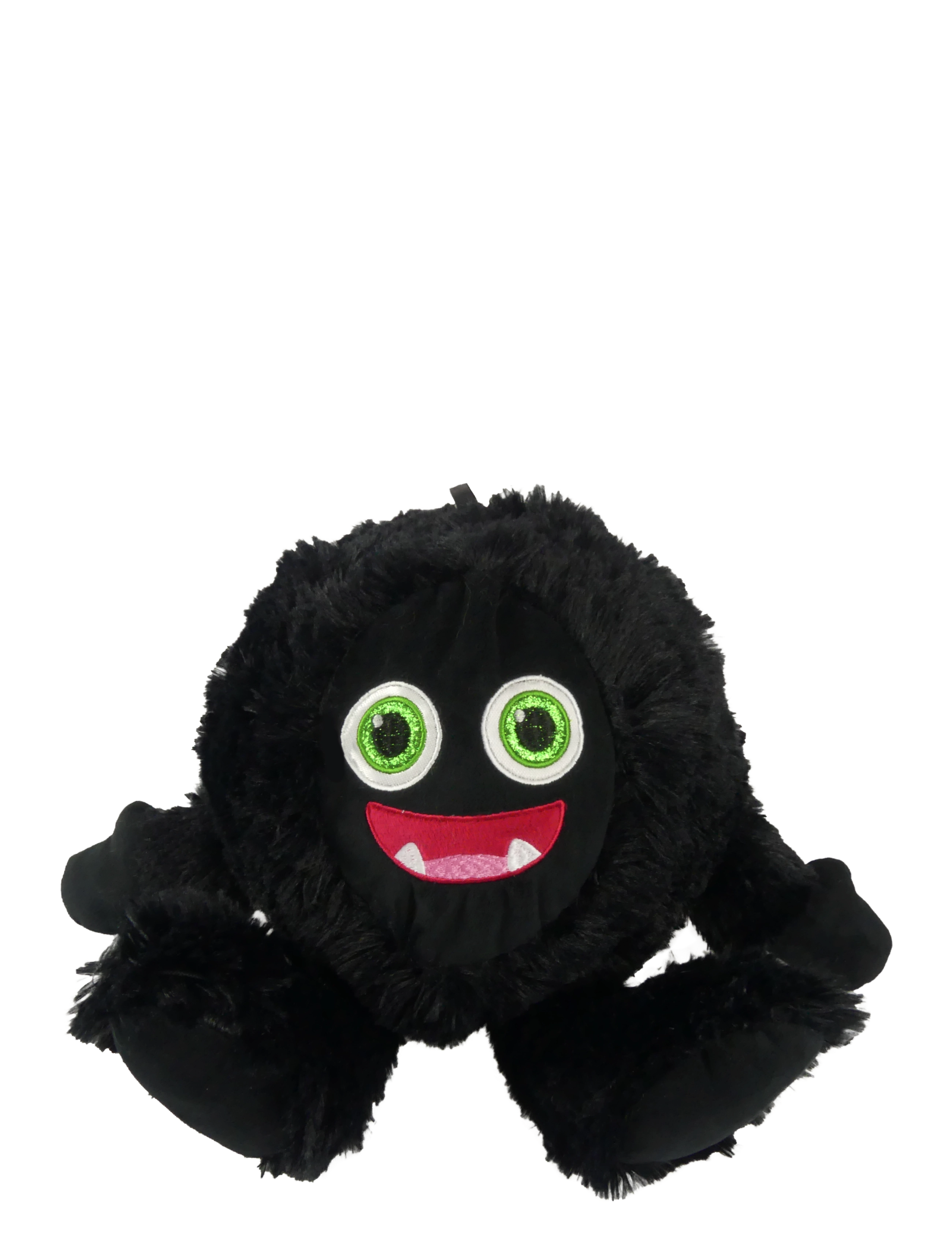 SportMe Fuzzy Monster lekboll 23, Svart - Julklappar - BLACK / black