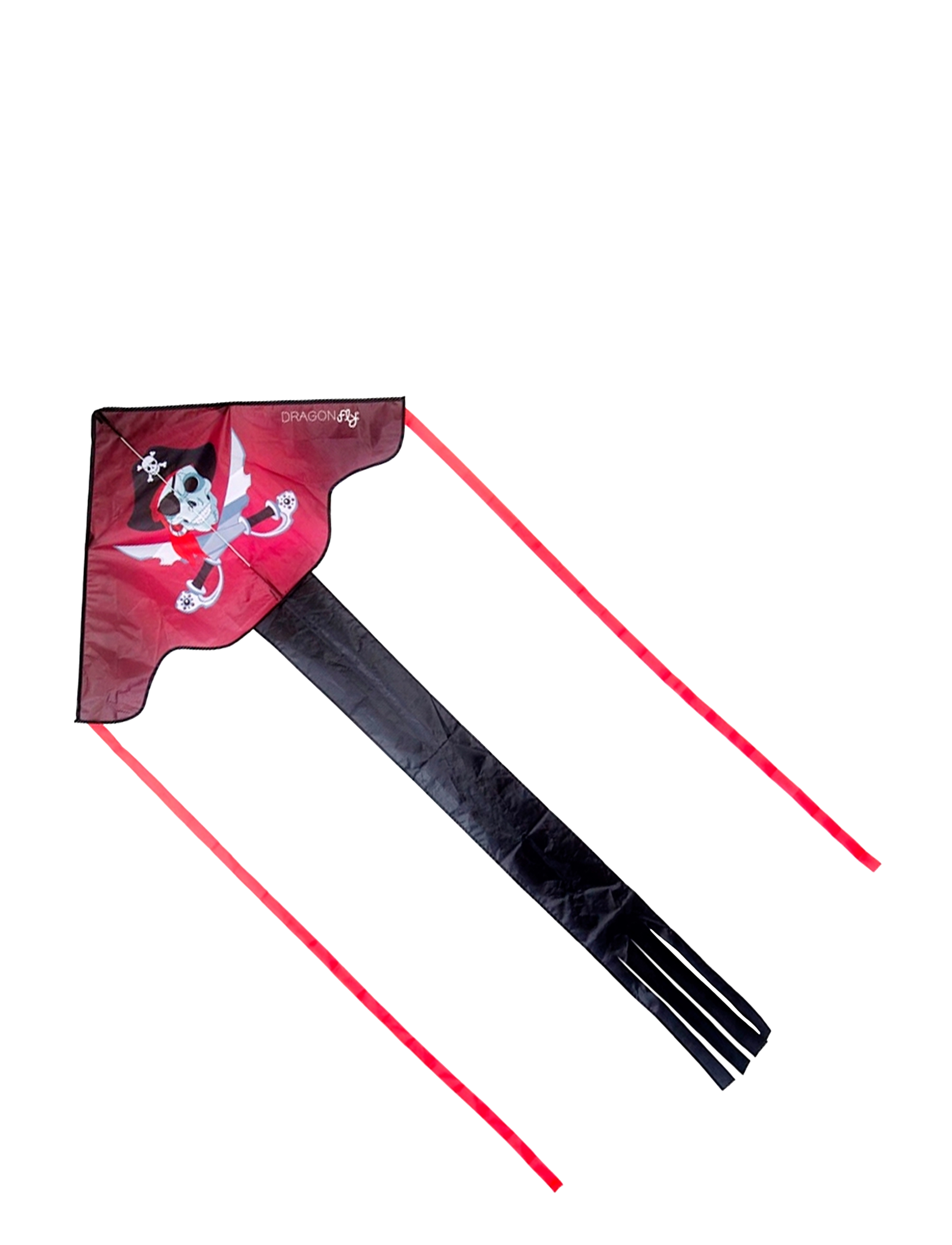 SportMe - Kite Delta, Pirate - gode sommertilbud - rÖd/svart - 0