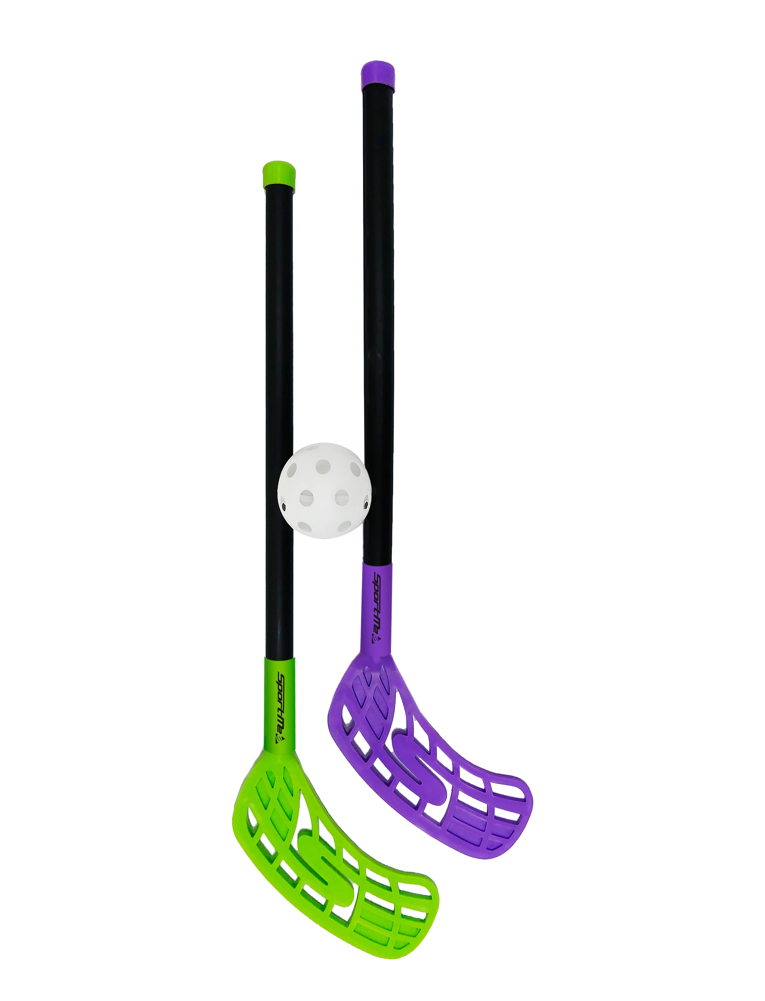 SportMe Floorball Set Mini 45cm, 45 cm, Multi/patterned, Outdoor Legetøj > Outdoor Games, Børn