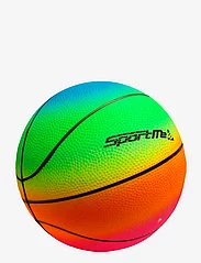SportMe - Rainbow Basketball 22cm - gode sommertilbud - regnbÅge - 0