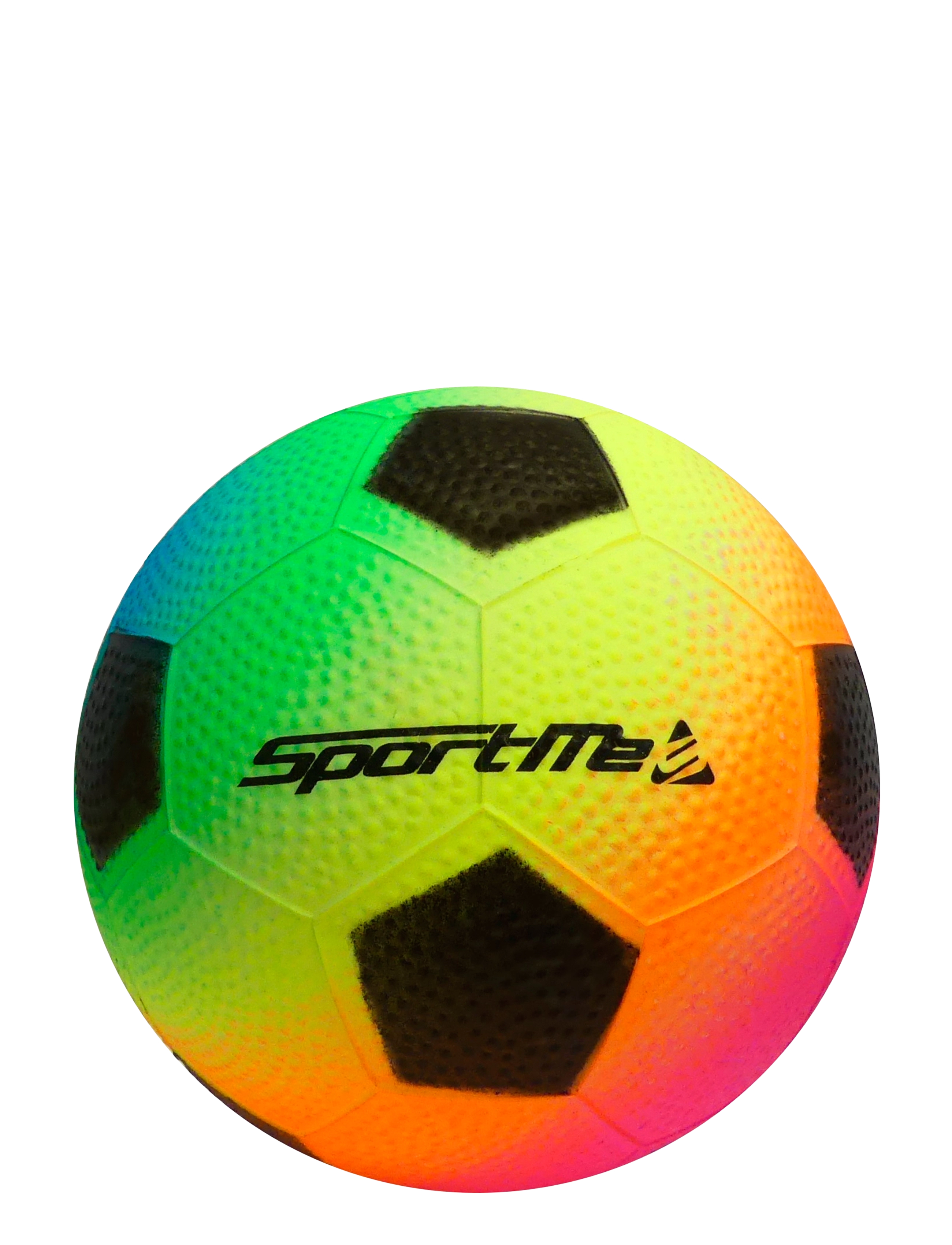 SportMe Rainbow Football, 22Cm, Børn, Regnbue Fodbold, Multi/mønstret, Str: 22 cm