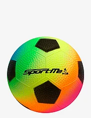 SportMe - Rainbow Football 22cm - gode sommertilbud - regnbÅge - 0