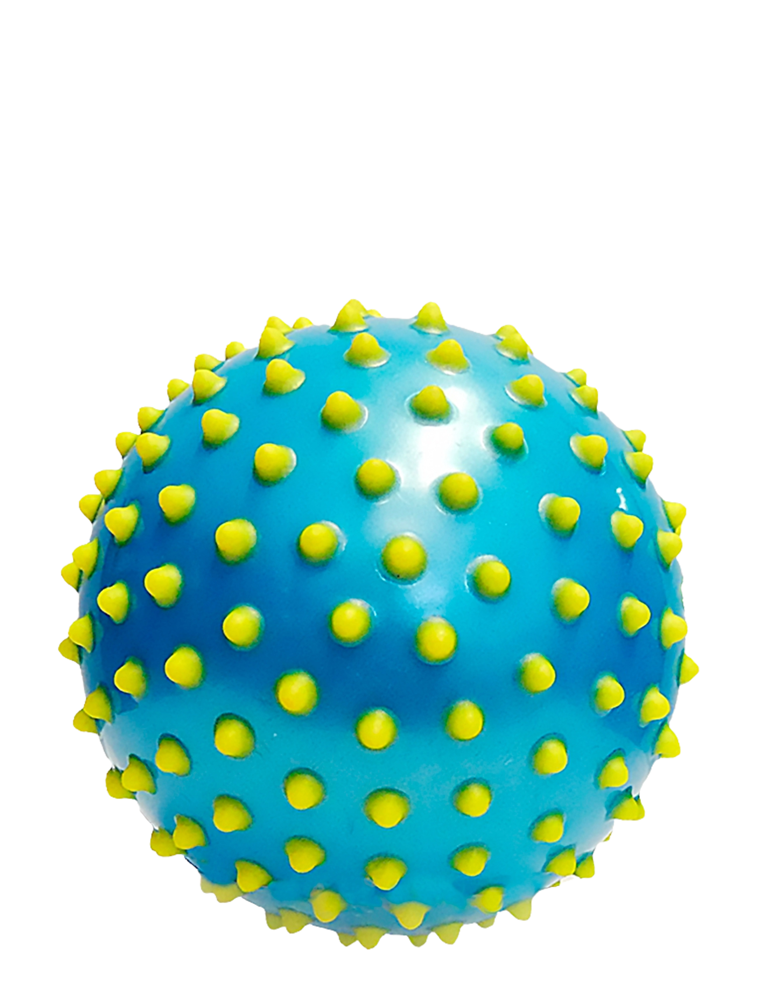 SportMe Spike Ball Duo, 10cm Blue Yellow, 10 cm, Multi/patterned, Outdoor Legetøj > Outdoor Games, Børn