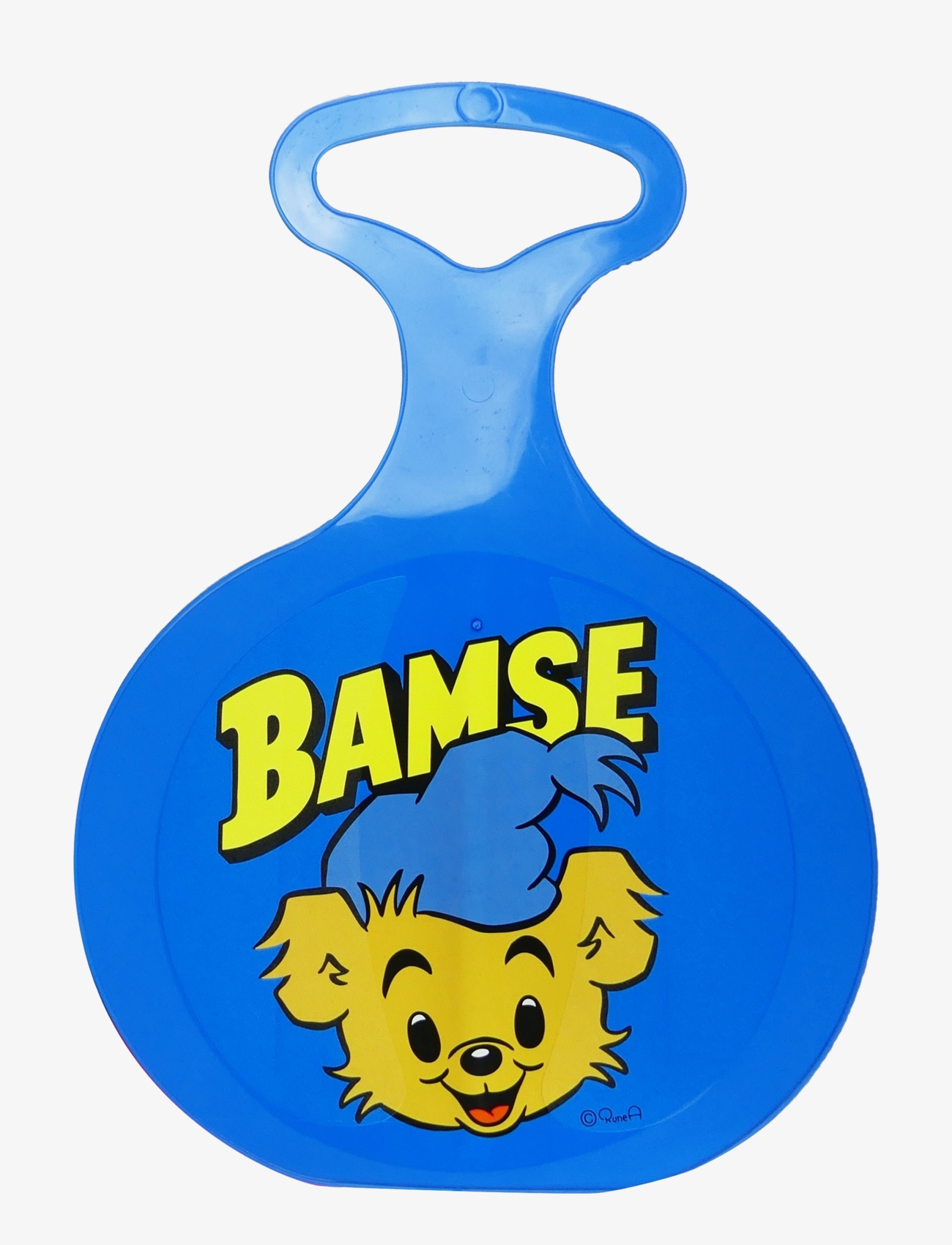 SportMe Bamse Bumboard, Blue, Børn, Ice Skates, Multi/mønstret, Str: ONE SIZE