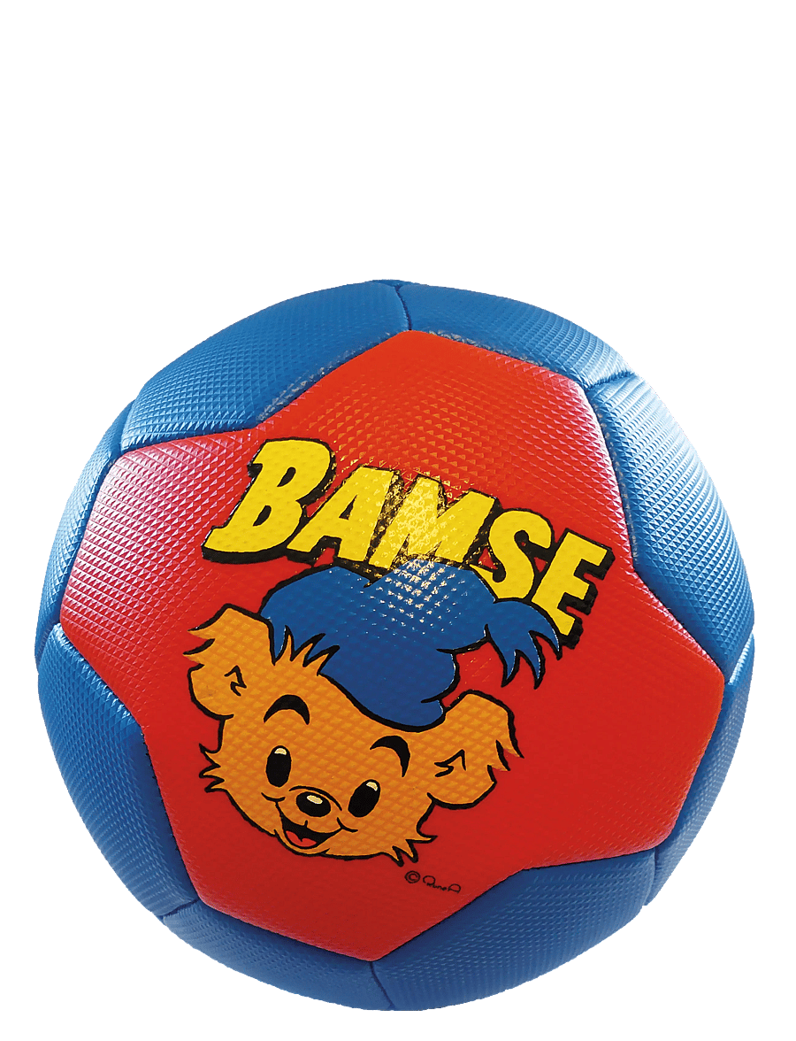 SportMe - Bamse Soccerball size 3, Blue Red - bollar - multi - 1