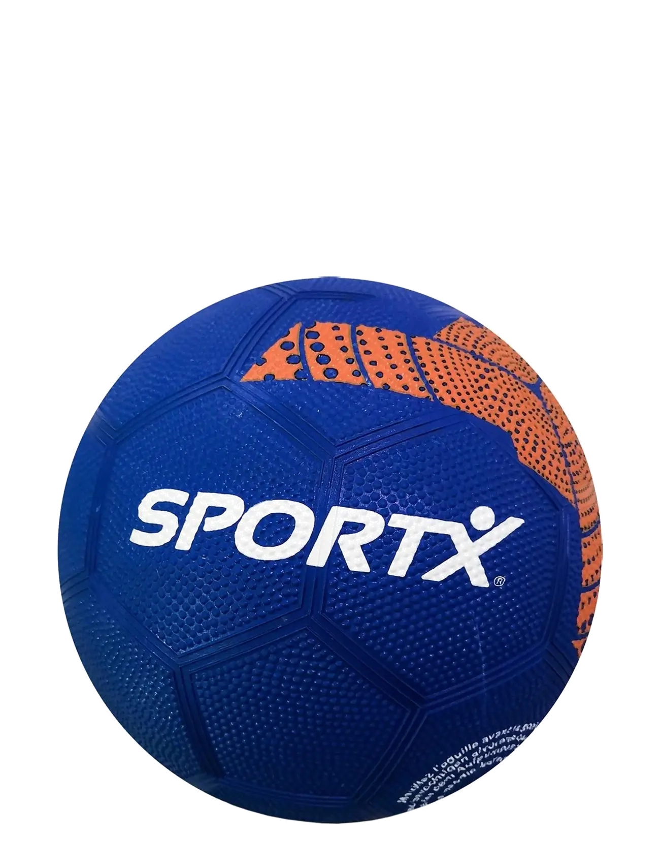 SportX TFT - Street gummi Fodbold  Blue/Orange Str. 5 - Fotbollsutrustning - ORANGE / blue