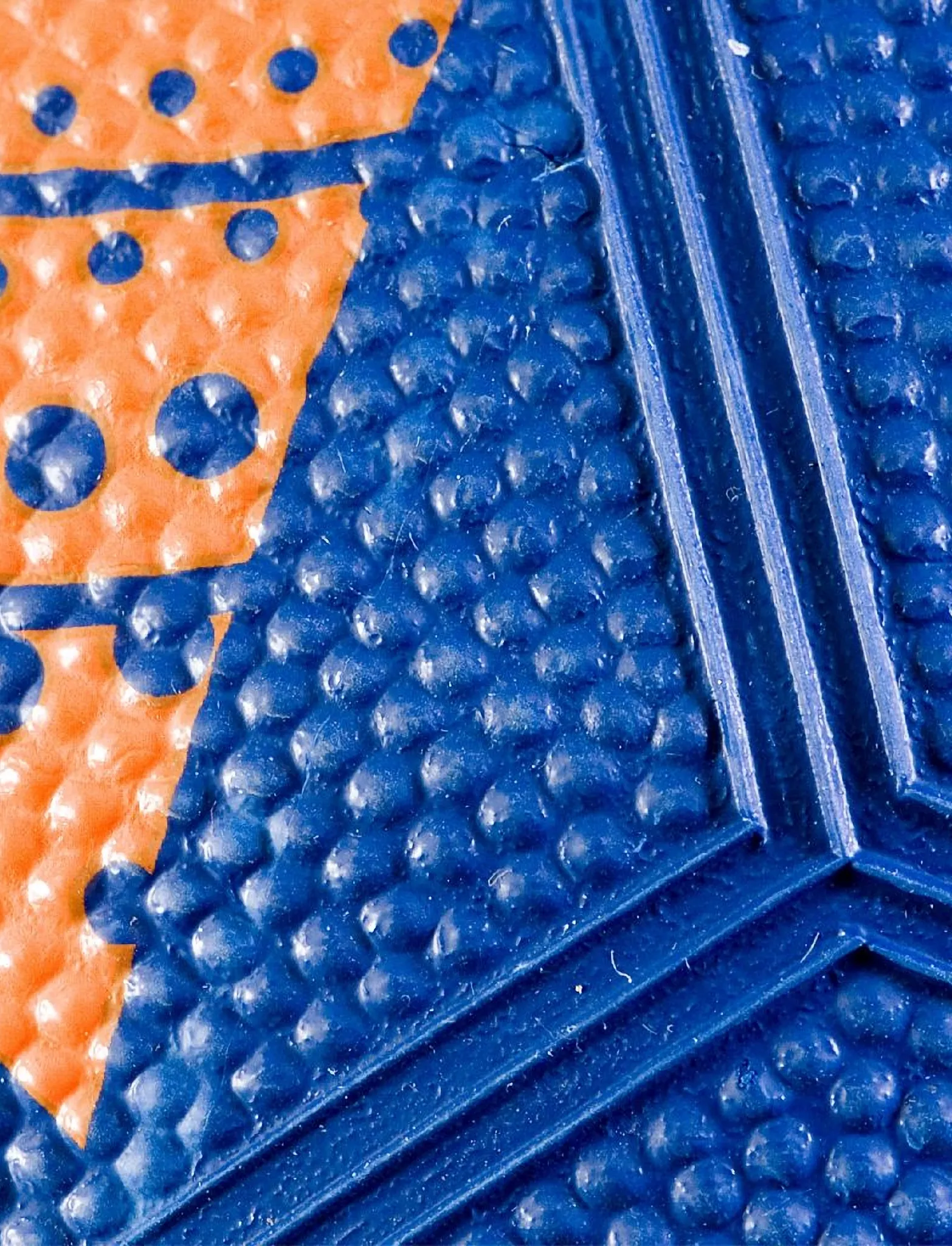 SportX - TFT - Street gummi Fodbold  Blue/Orange Str. 5 - orange - 2