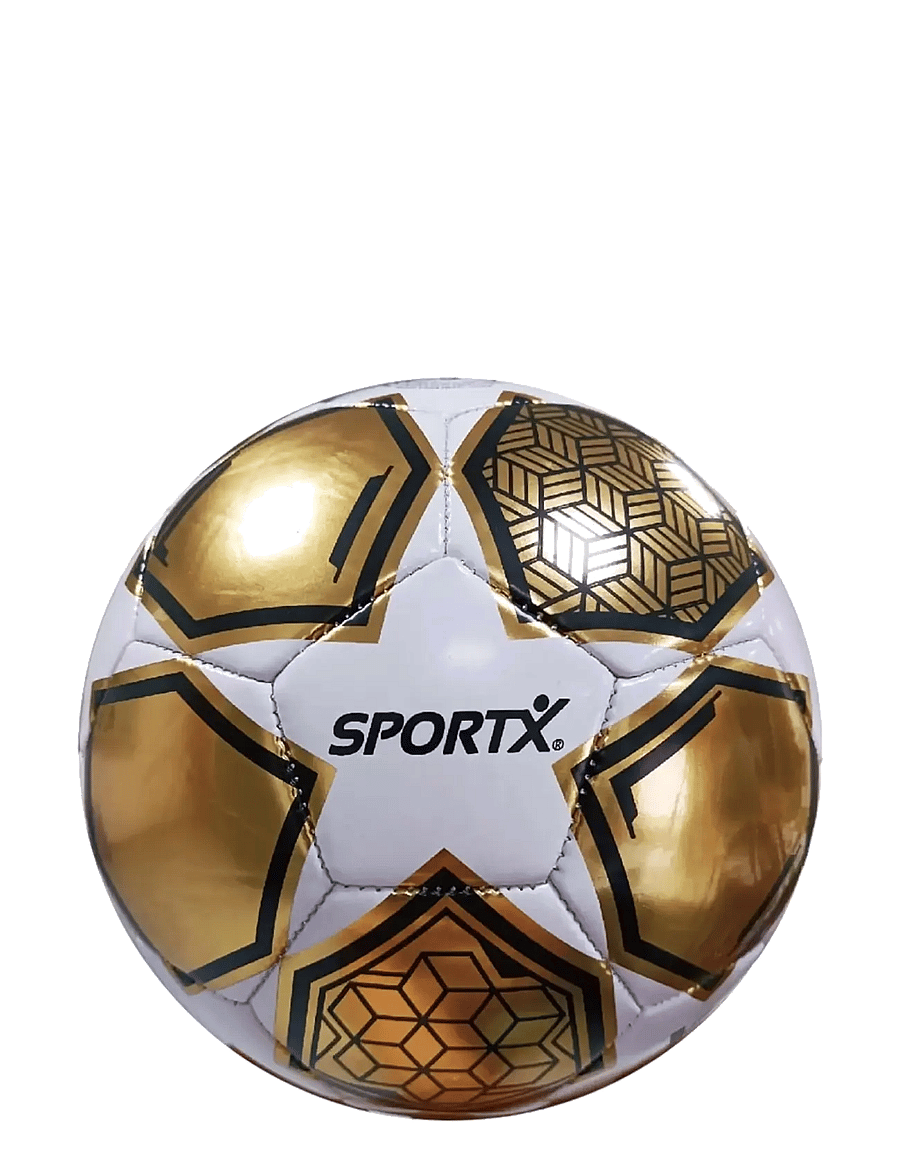 SportX - TFT - Fodbold Gold/White Star Metallic Str. 5 - fodbolde - gold - 0