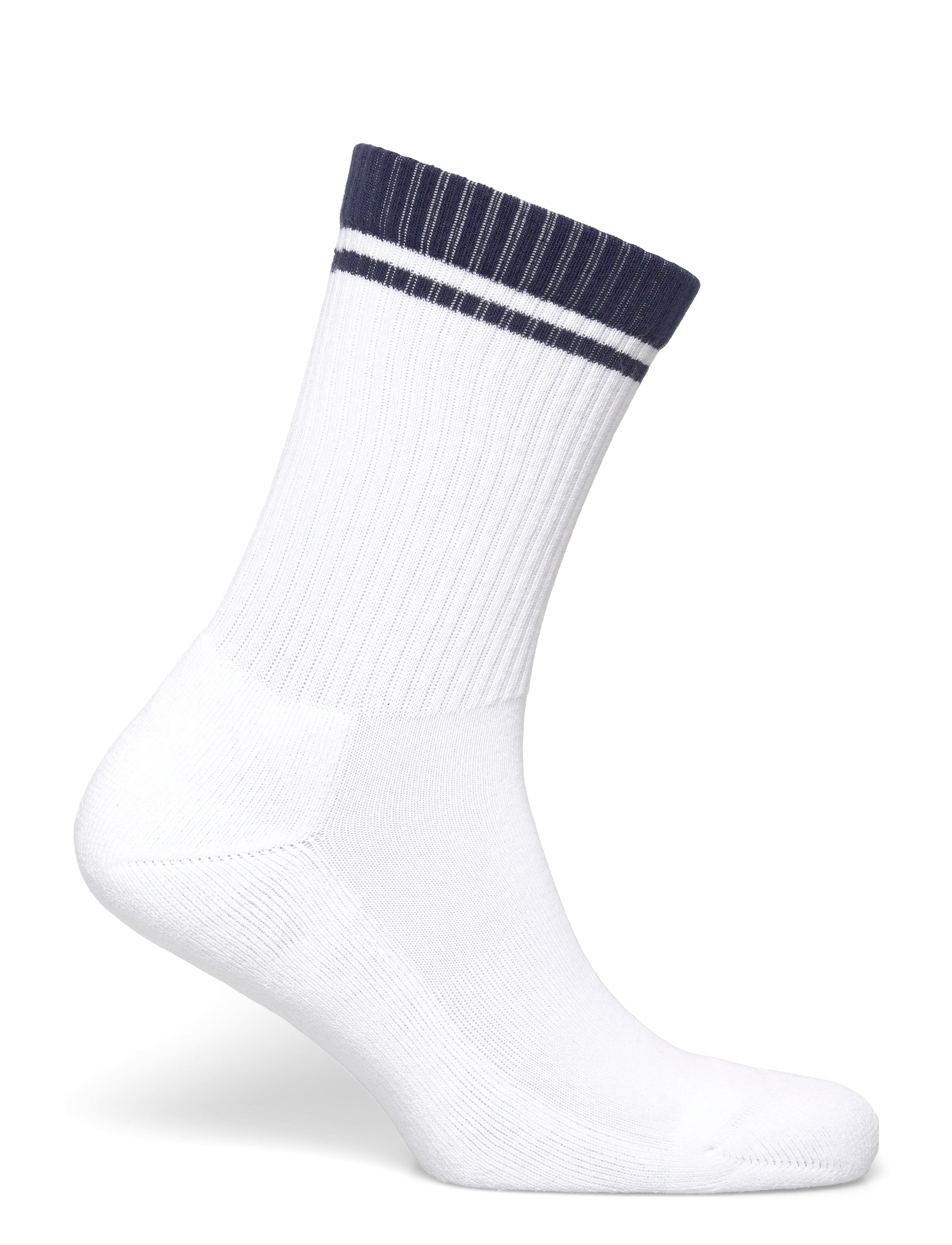 Sporty & Rich - SRHWC Socks - white/dark navy - 1
