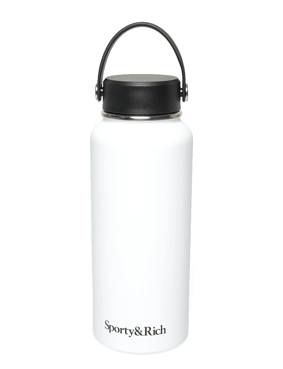 Sporty & Rich - Health is Wealth Bottle - veepudelid ja termosed - white - 1