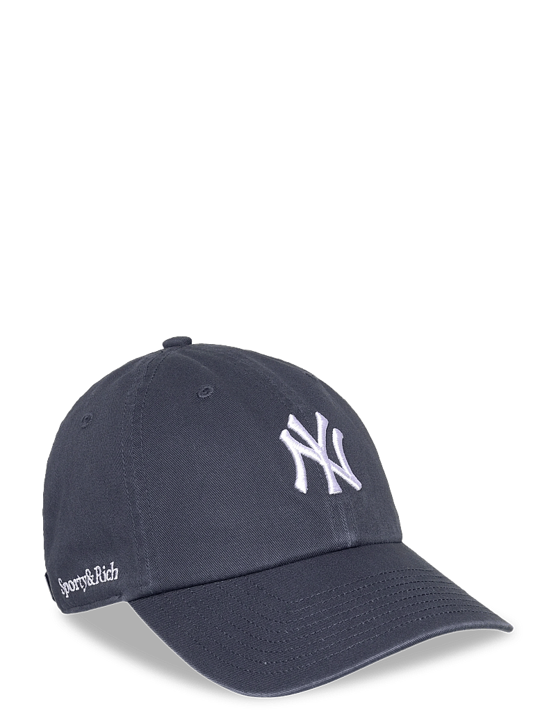 Sporty & Rich - Yankees Serif Hat - kappen - dark navy - 0