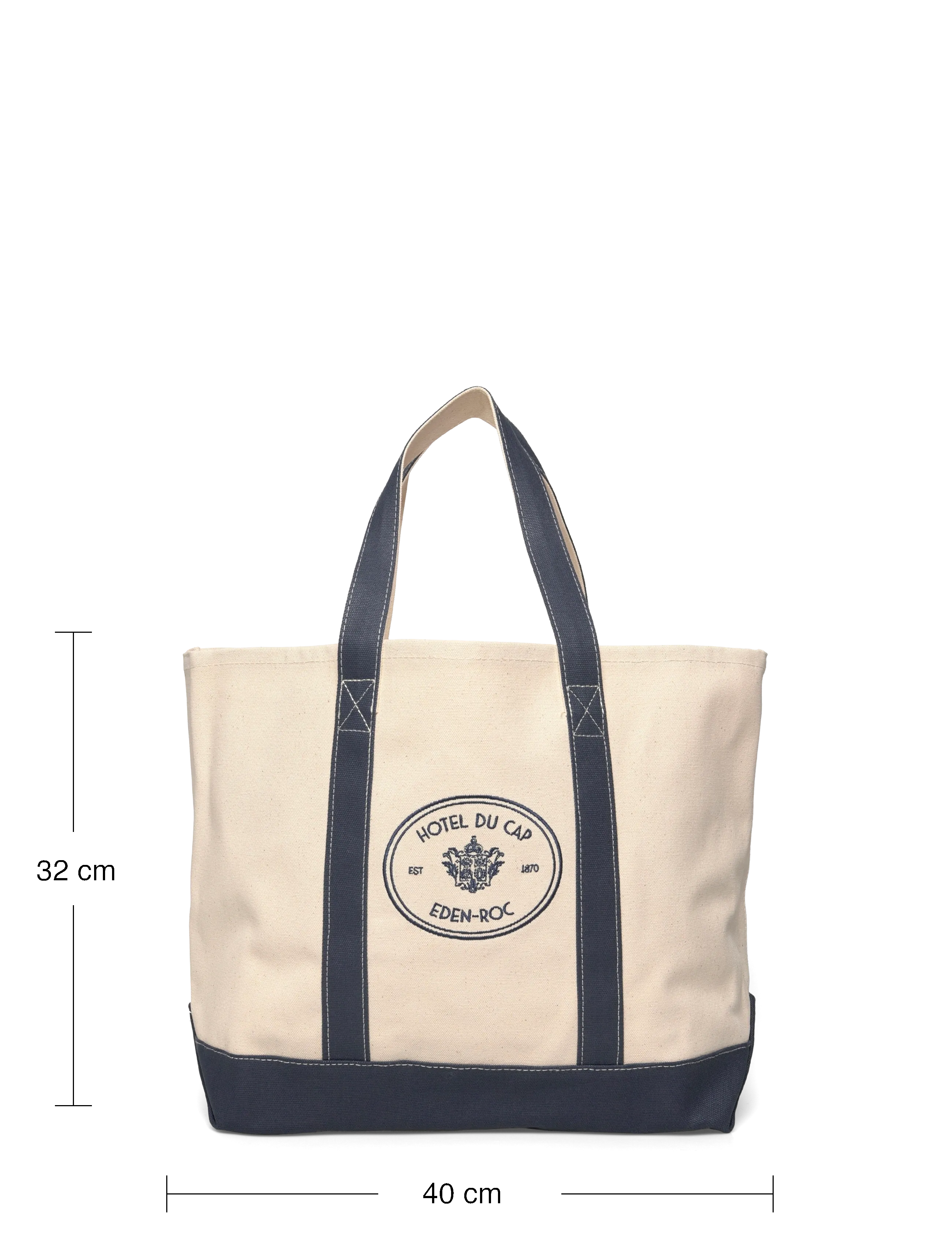 Sporty & Rich - Eden Crest Two Tone Tote - natural - 3