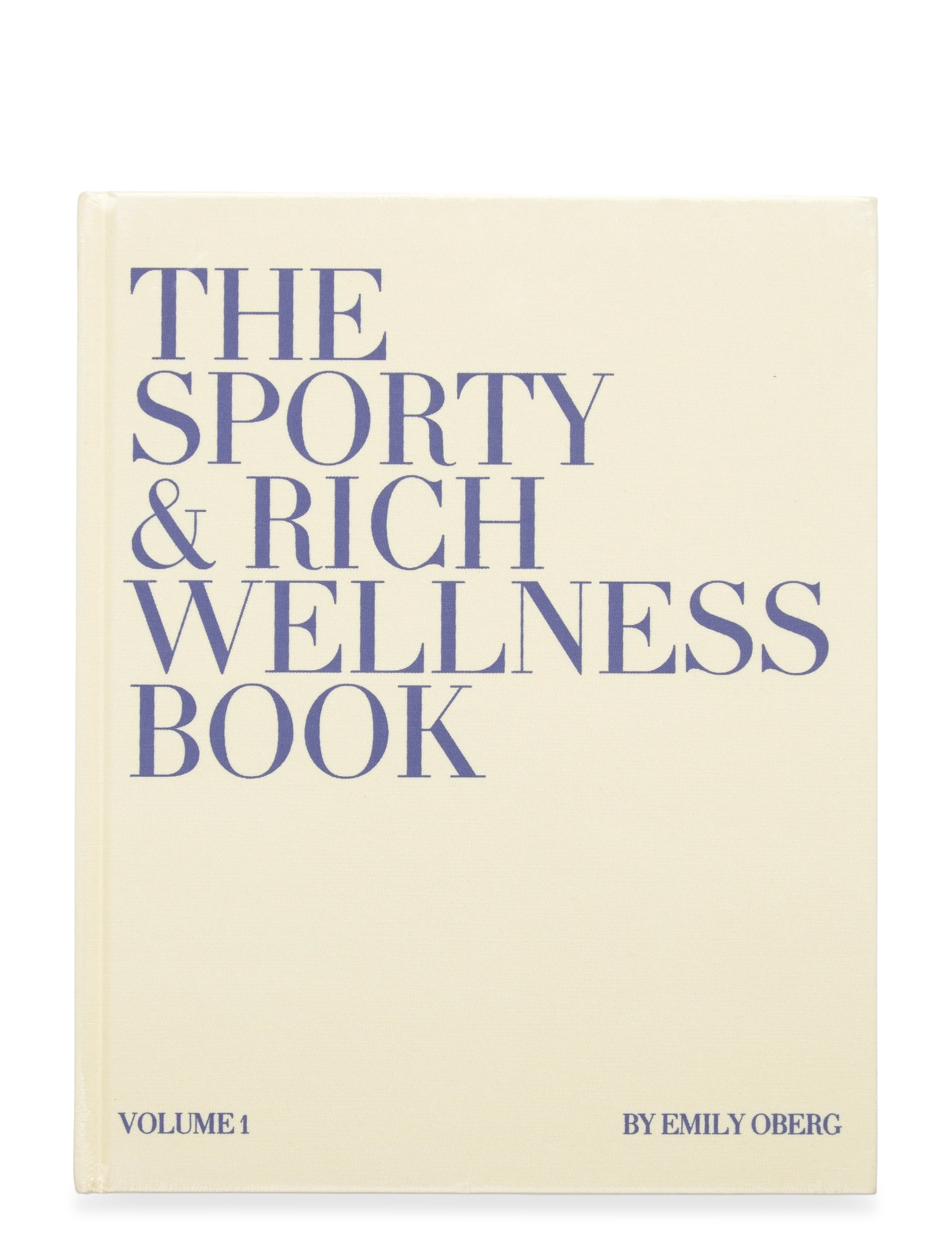 Sporty & Rich The Sporty & Rich Wellness Book - Nyheder - WHITE / cream