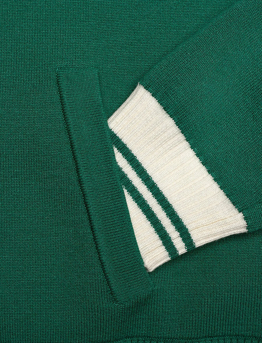 Sporty & Rich - Crown Tennis Zipped Cardigan - light jackets - alpine - 3