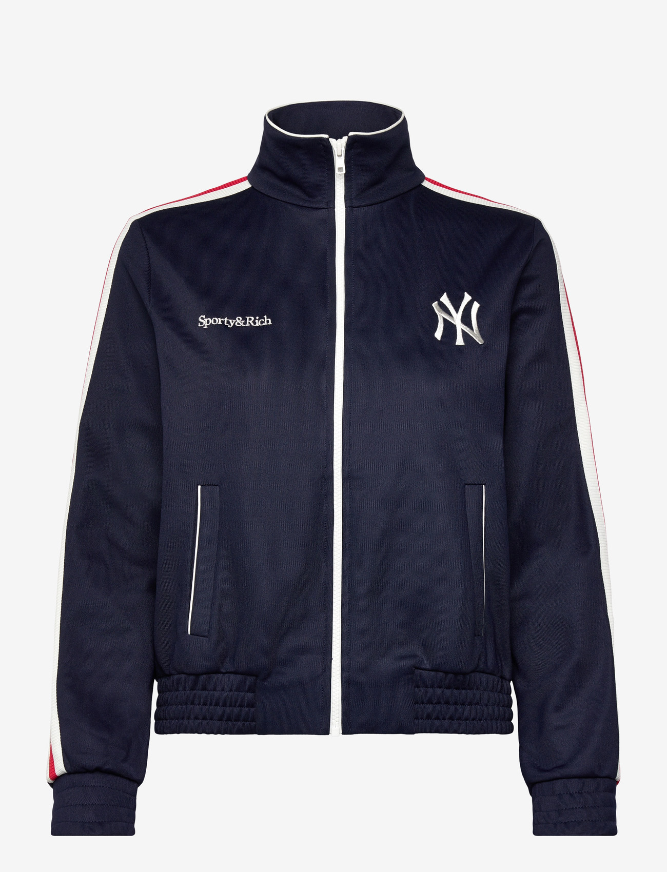Sporty & Rich - Yankees Serif Track Jacket - utility-jacken - dark navy/white/fire red - 0