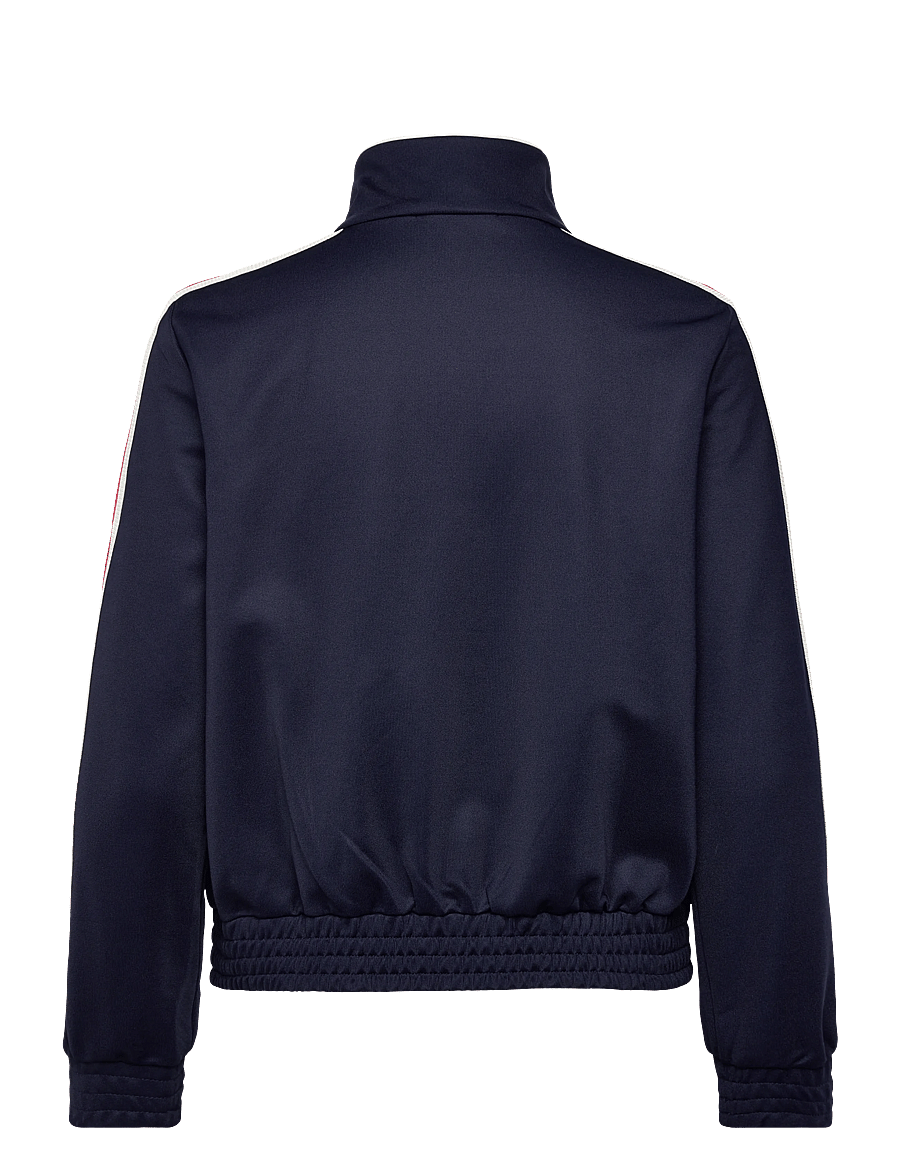 Sporty & Rich - Yankees Serif Track Jacket - sweatshirts & hoodies - dark navy/white/fire red - 1