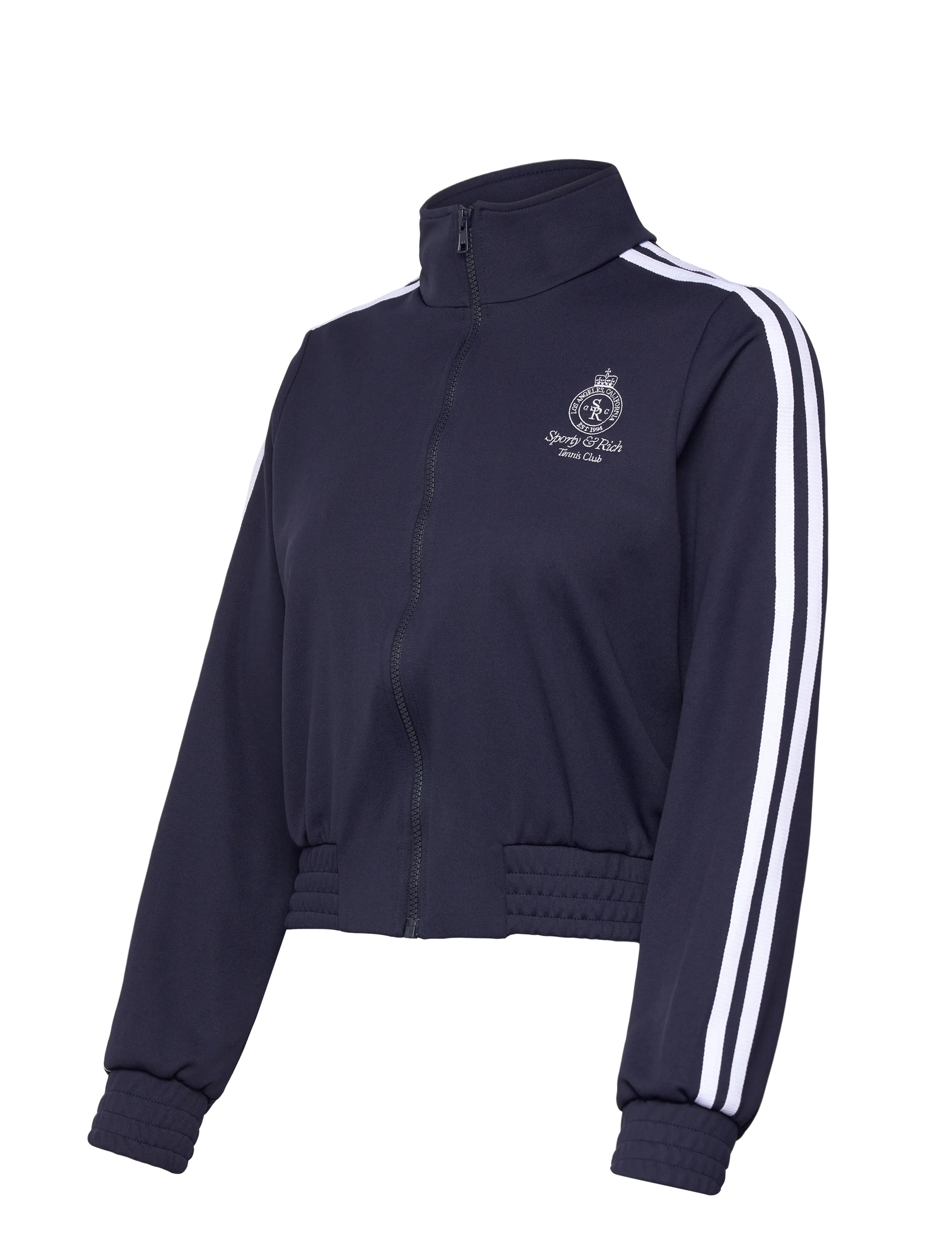 Sporty & Rich - Crown Tennis Elio Track Jacket - bomber jakker - dark navy - 2