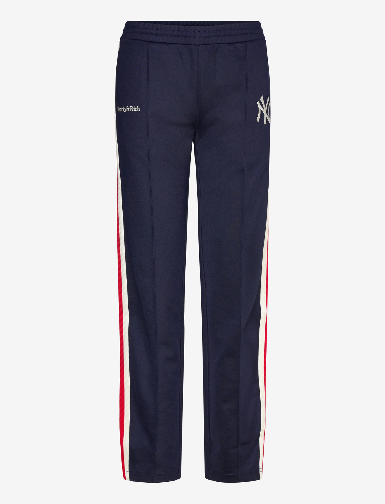 Sporty & Rich - Yankees Serif Track Pant - hverdags stil - dark navy/white/fire red - 0