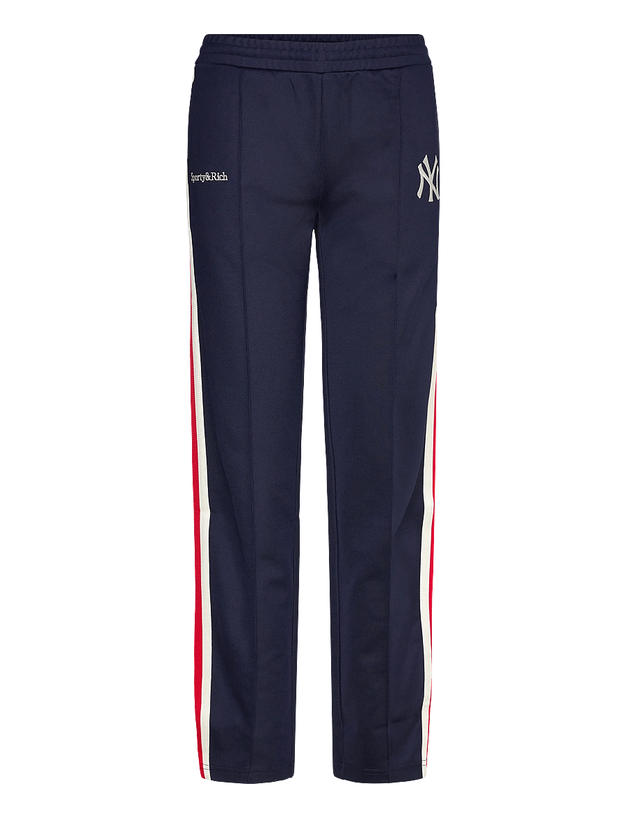 Sporty & Rich - Yankees Serif Track Pant - hverdags stil - dark navy/white/fire red - 1