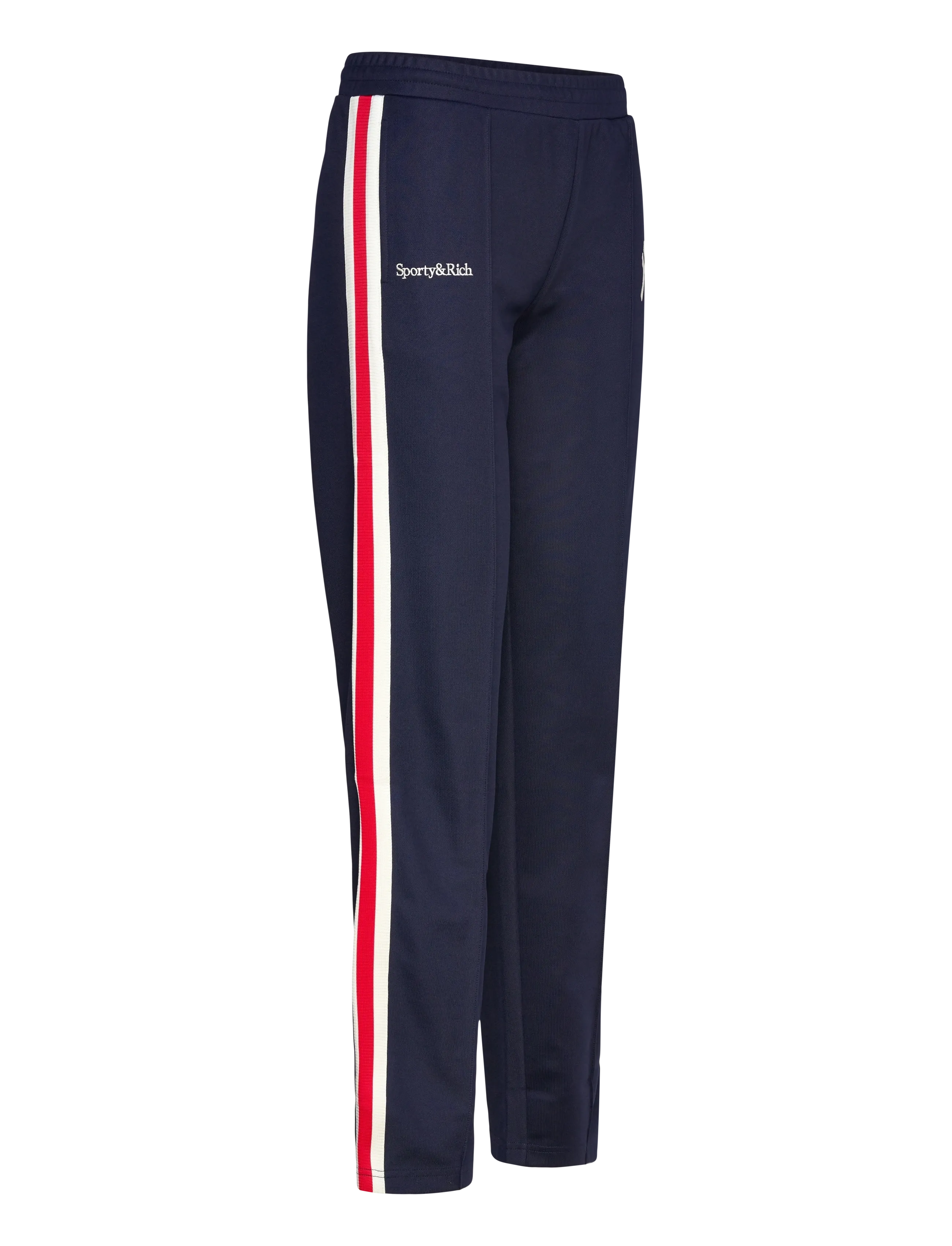 Sporty & Rich - Yankees Serif Track Pant - hverdags stil - dark navy/white/fire red - 4