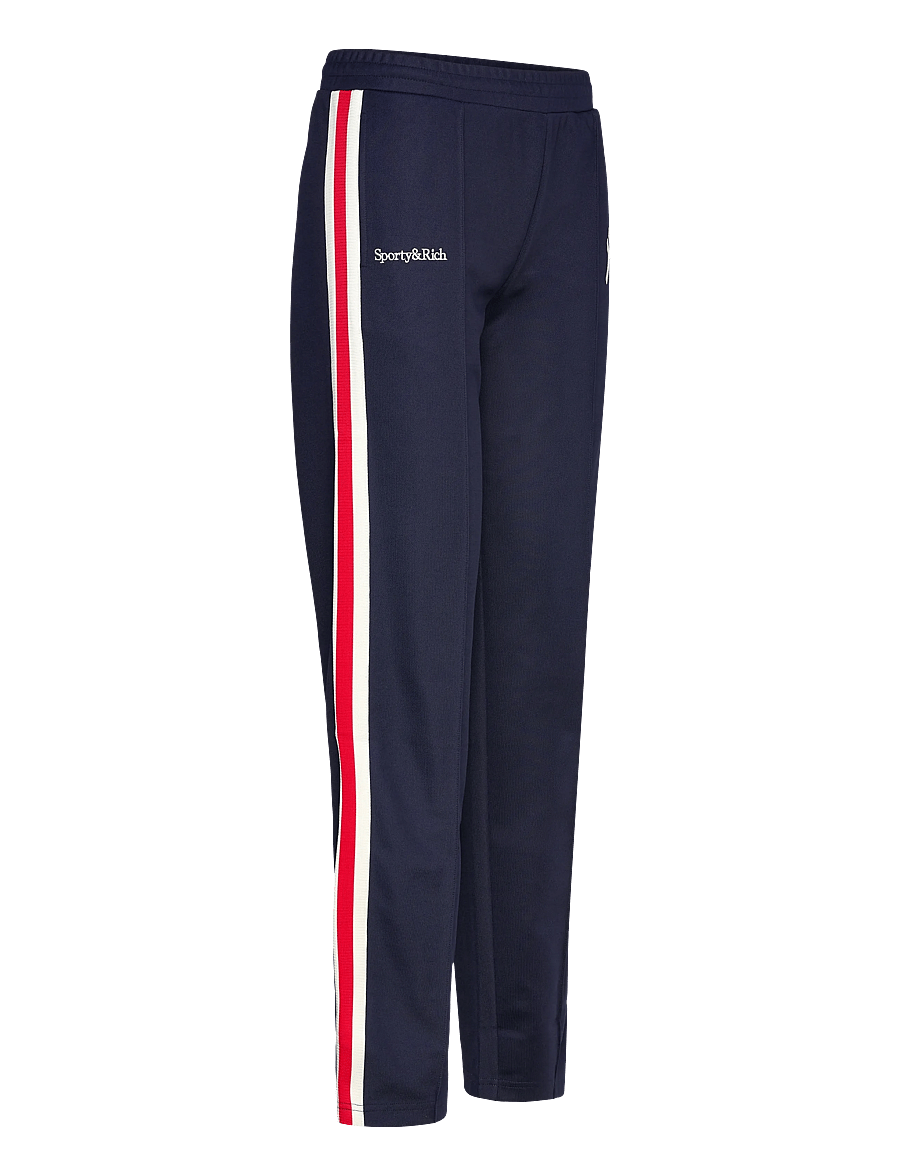 Sporty & Rich - Yankees Serif Track Pant - hverdags stil - dark navy/white/fire red - 4