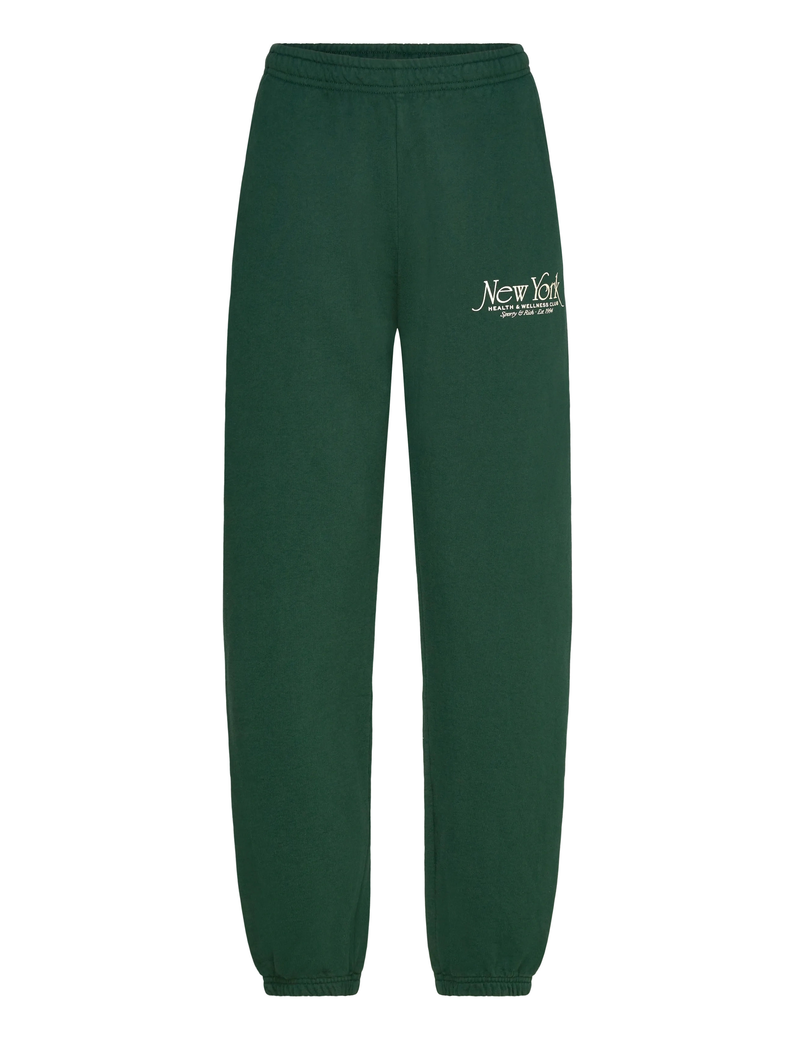 Sporty & Rich Ny 94 Sweatpant, S, Unterteile, Grün - Sweatpants, Frauen