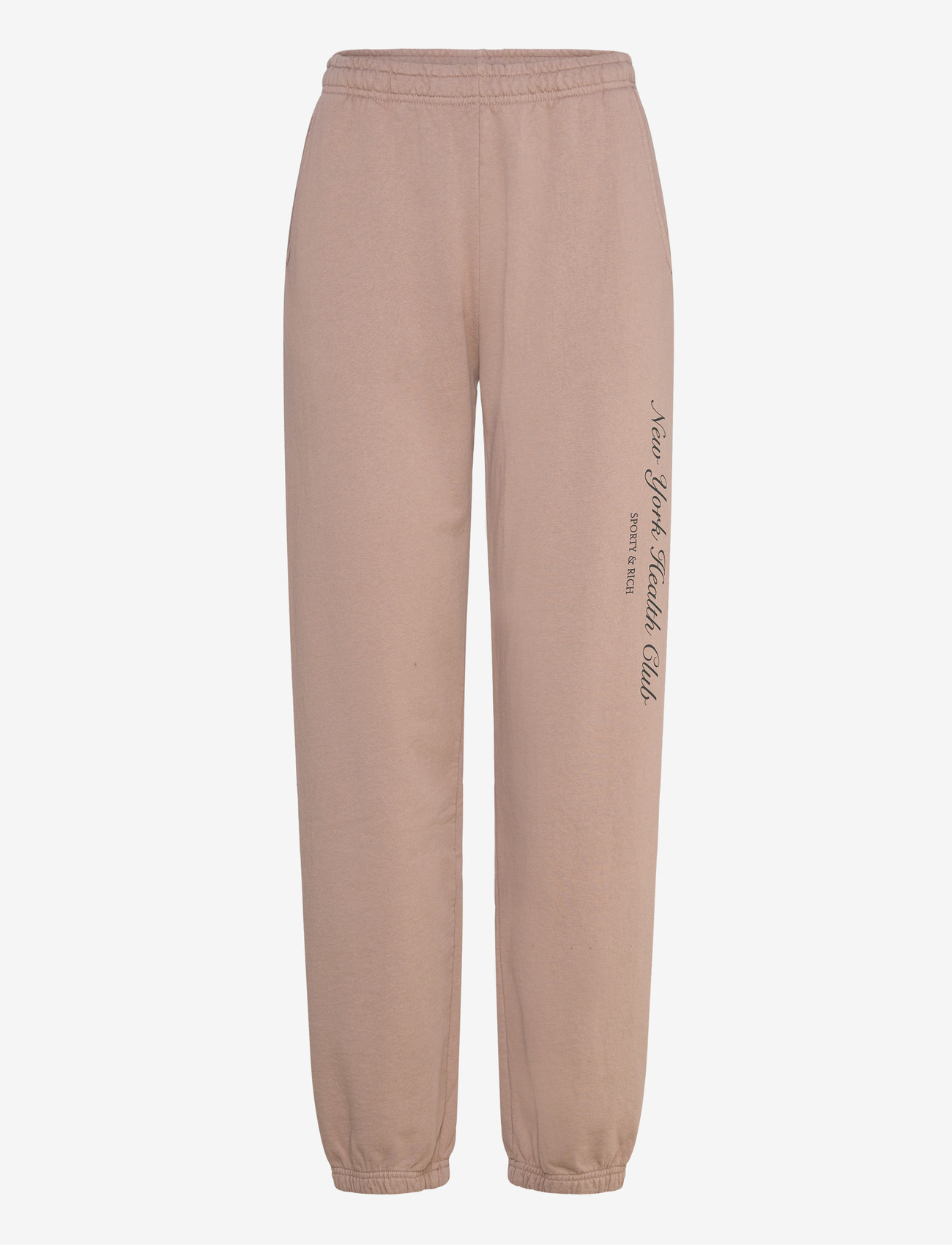 Sporty & Rich - NY Health Club Sweatpant - kleidung - mink - 0