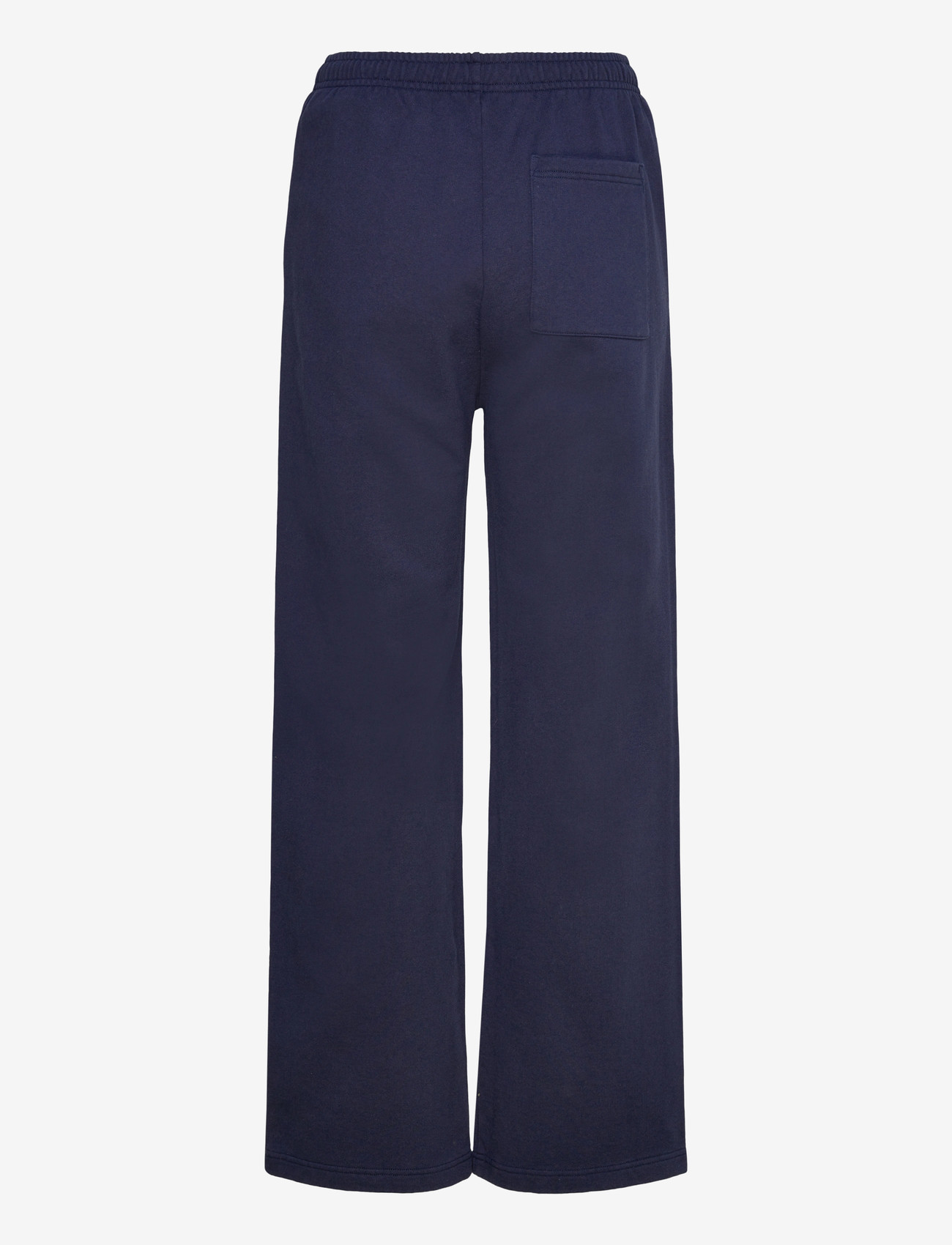 Sporty & Rich - Vendome Embroidered  Straight Leg Sweatpant - tøj - navy - 1