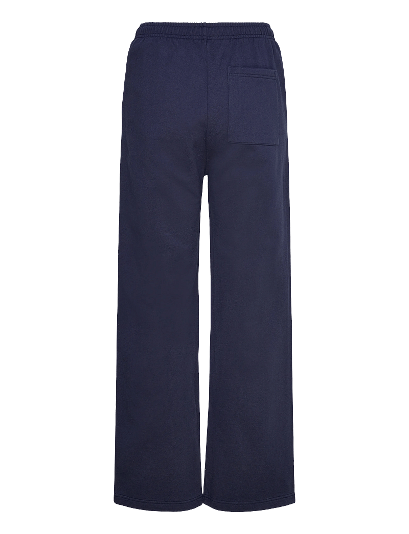 Sporty & Rich - Vendome Embroidered Straight Leg Sweatpant - kleidung - navy - 1