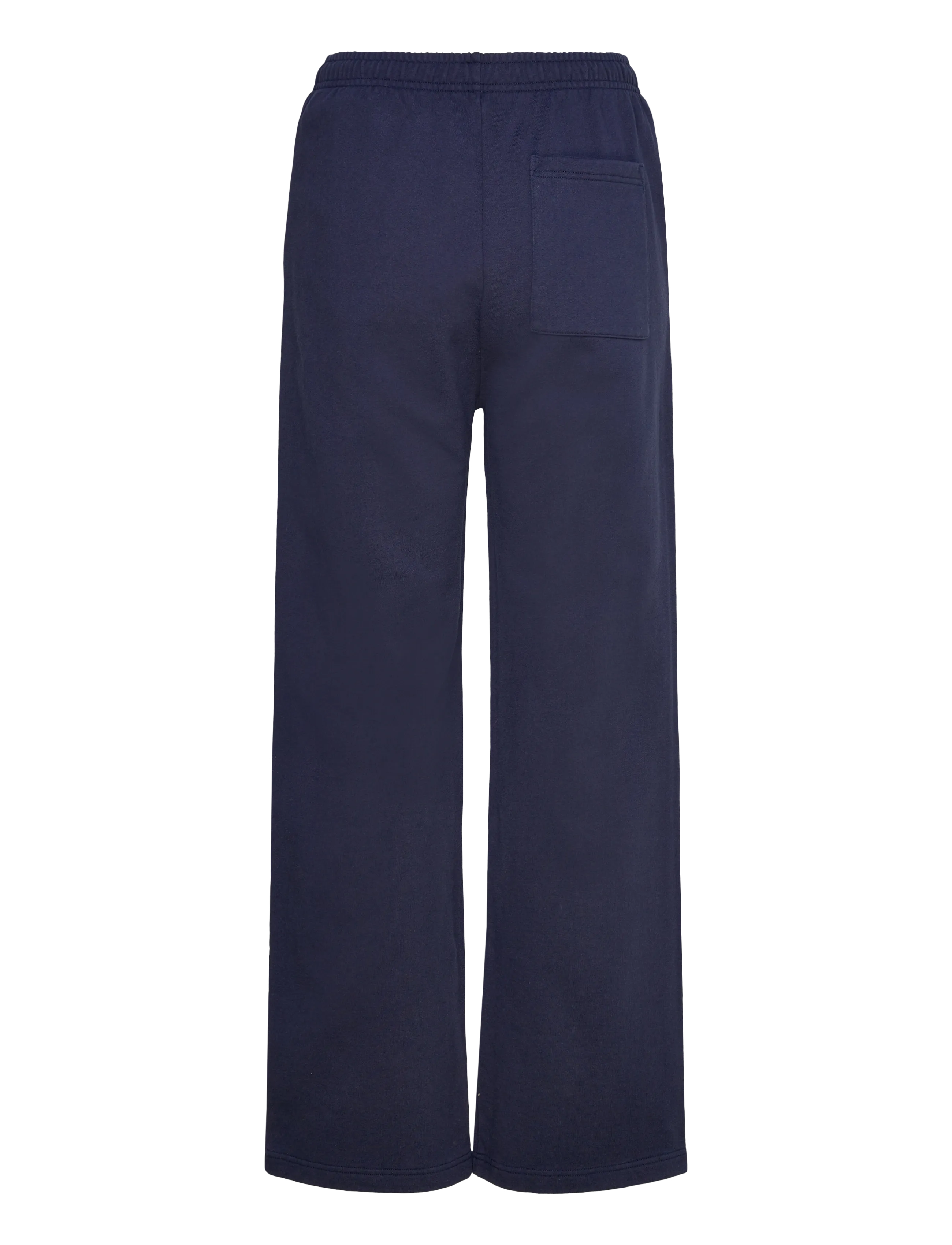 Sporty & Rich - Vendome Embroidered  Straight Leg Sweatpant - navy - 1