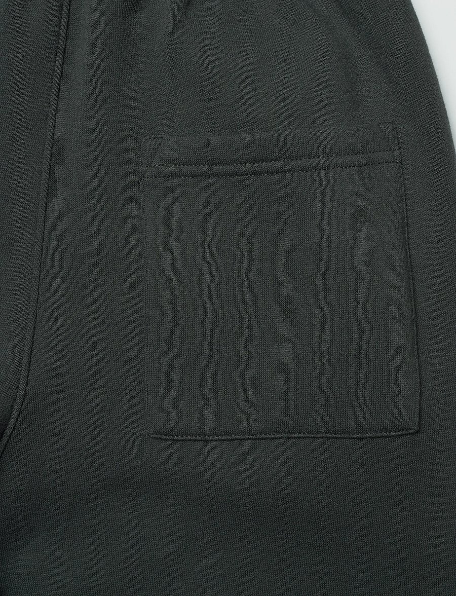 Sporty & Rich - Serif Logo Soft Sweapant - kläder - faded black - 4