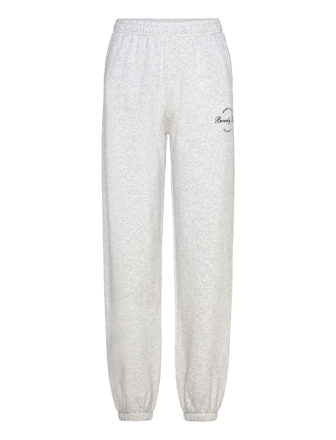Beverly Script Soft Sweapant - HEATHER