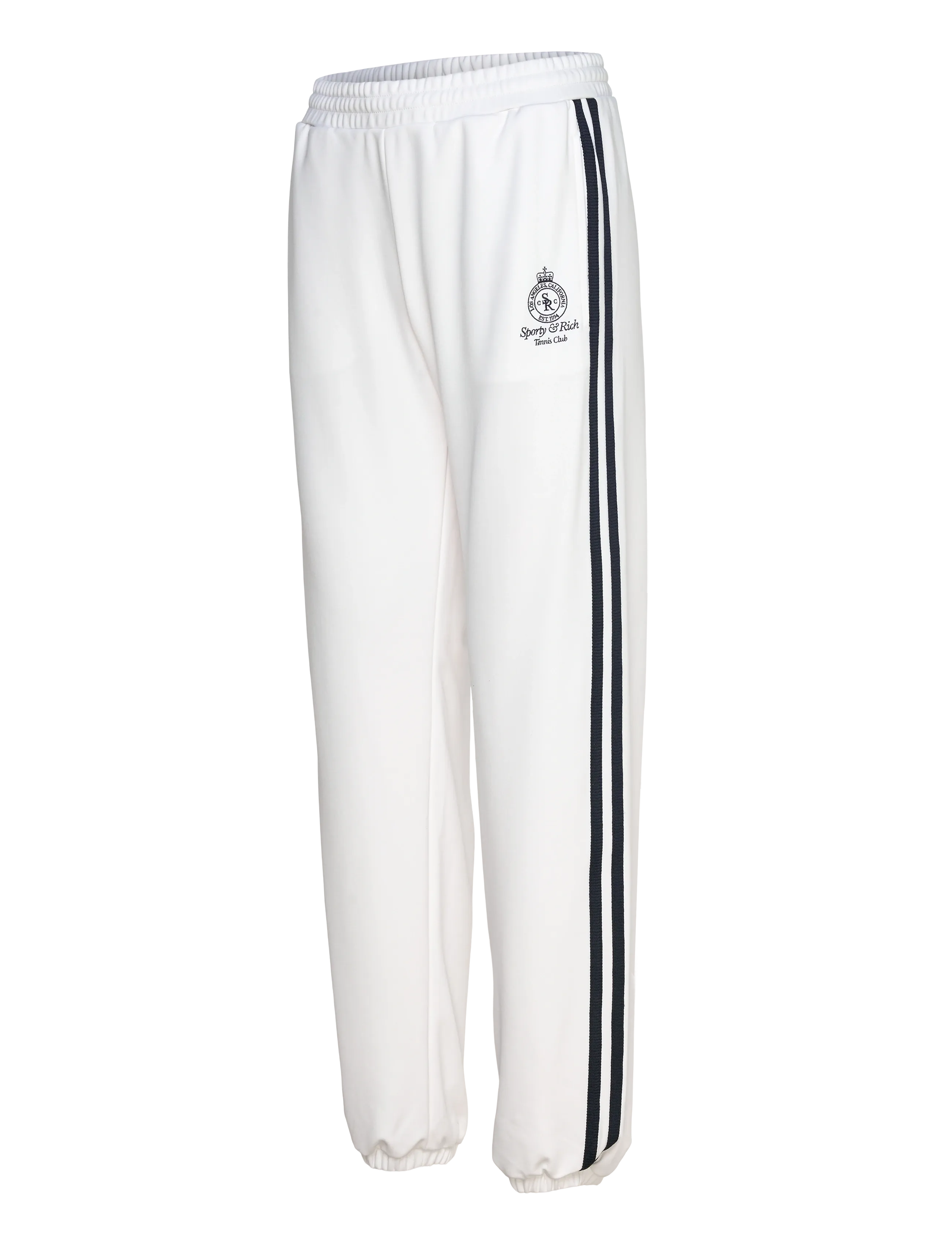 Sporty & Rich - Crown Tennis 90s Eliot Track Pant - alltags-style - white - 2
