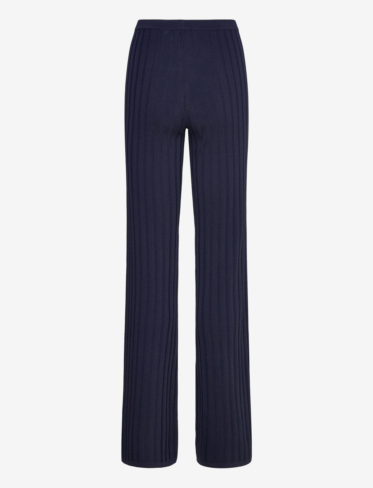 Sporty & Rich - SRC Ribbed Trousers - vida byxor - dark navy - 1