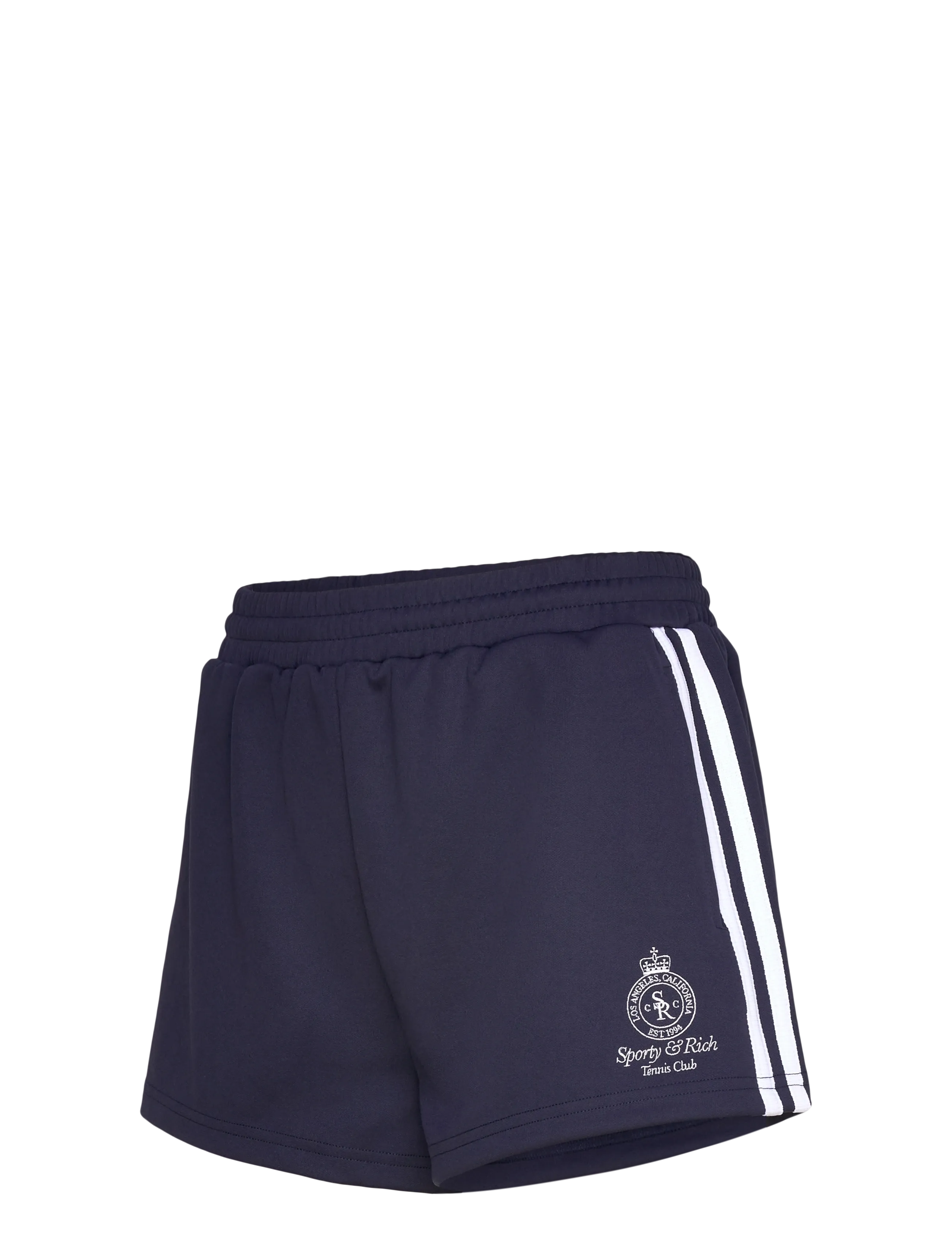 Sporty & Rich - Crown Tennis Roller Short - sweatshorts - dark navy - 2