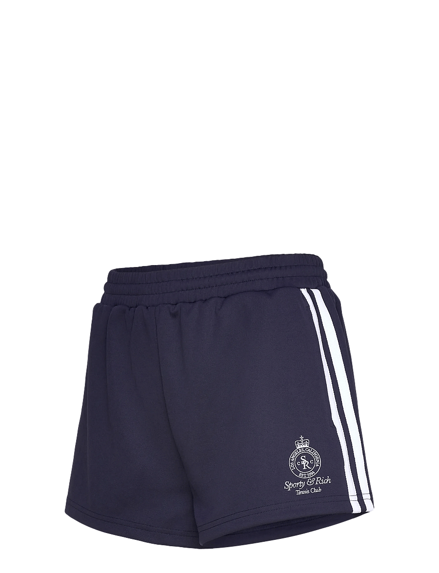 Sporty & Rich - Crown Tennis Roller Short - sweatshorts - dark navy - 2